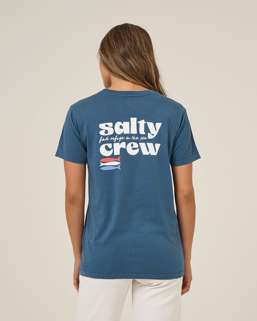 Salty Crew AMERICAN CATCH BF TEE