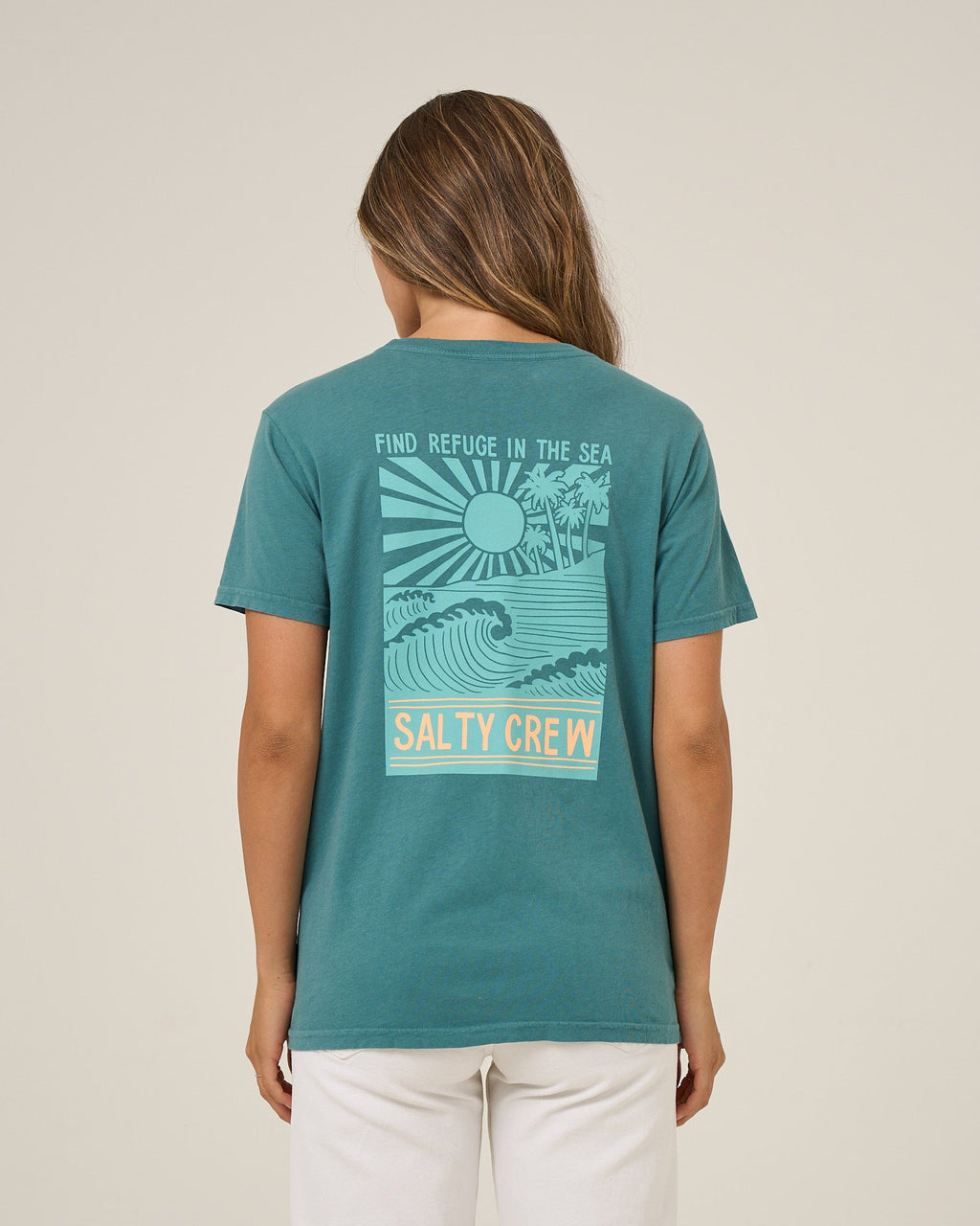Salty Crew RISE AND SMILE BF TEE