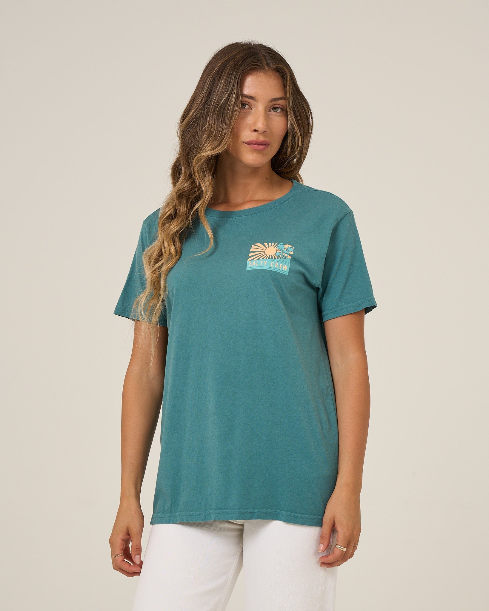Salty Crew RISE AND SMILE BF TEE