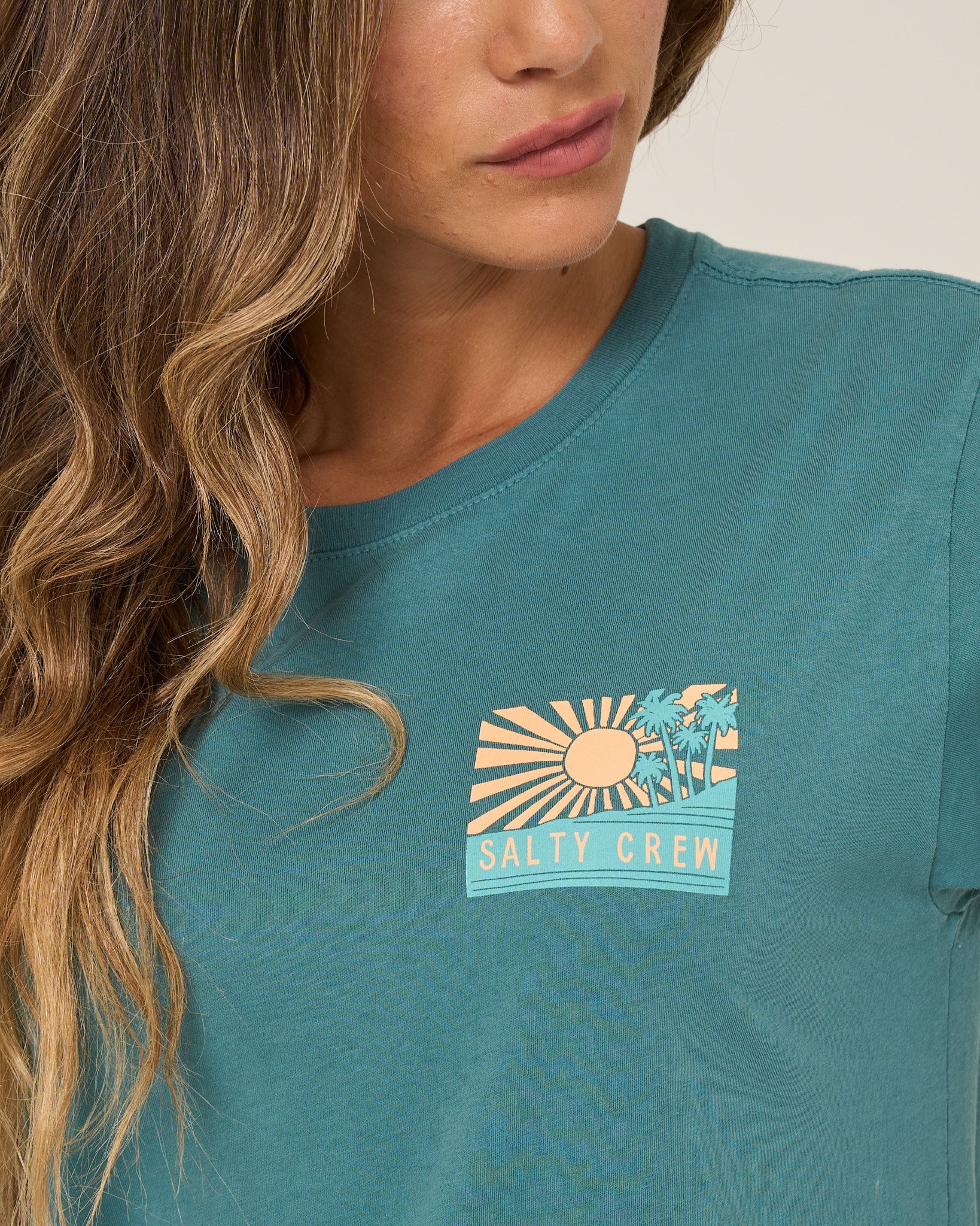 Salty Crew RISE AND SMILE BF TEE