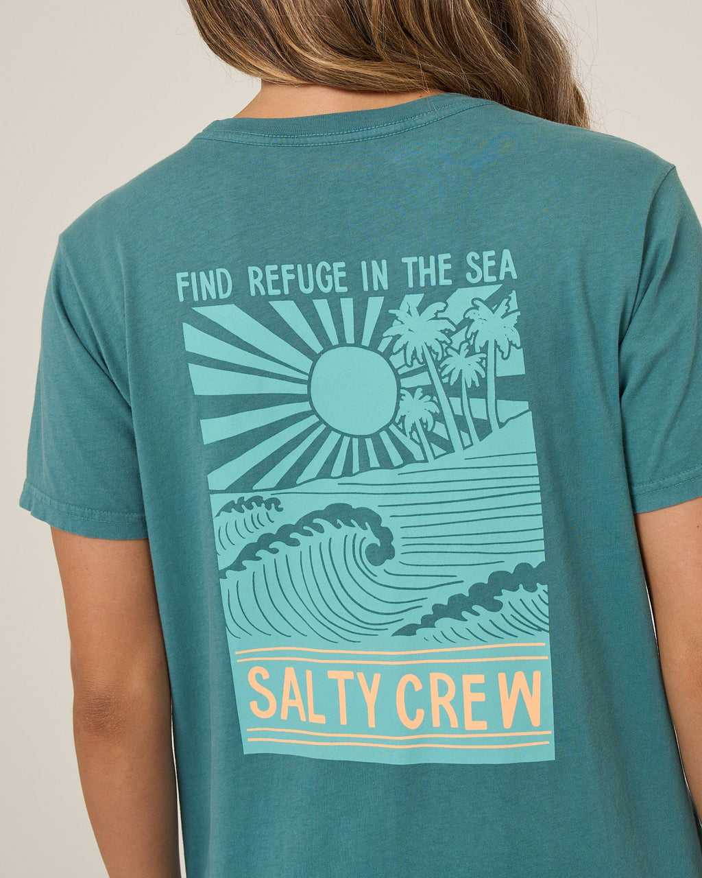 Salty Crew RISE AND SMILE BF TEE