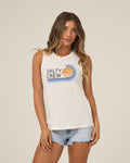 Salty Crew OMBRE WAVE MUSCLE TANK
