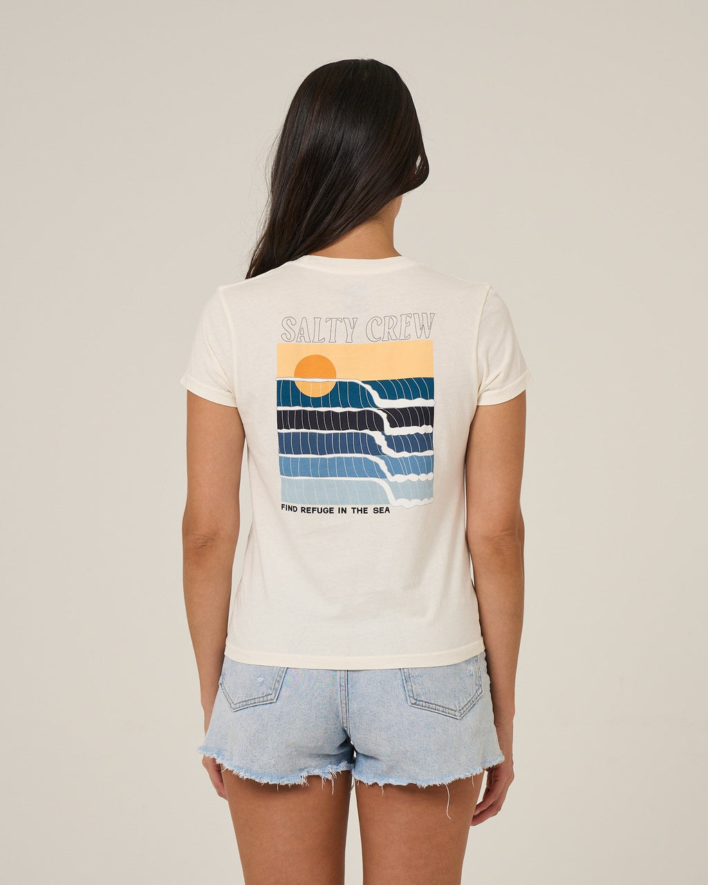 Salty Crew RETRO WAVE MODERN TEE