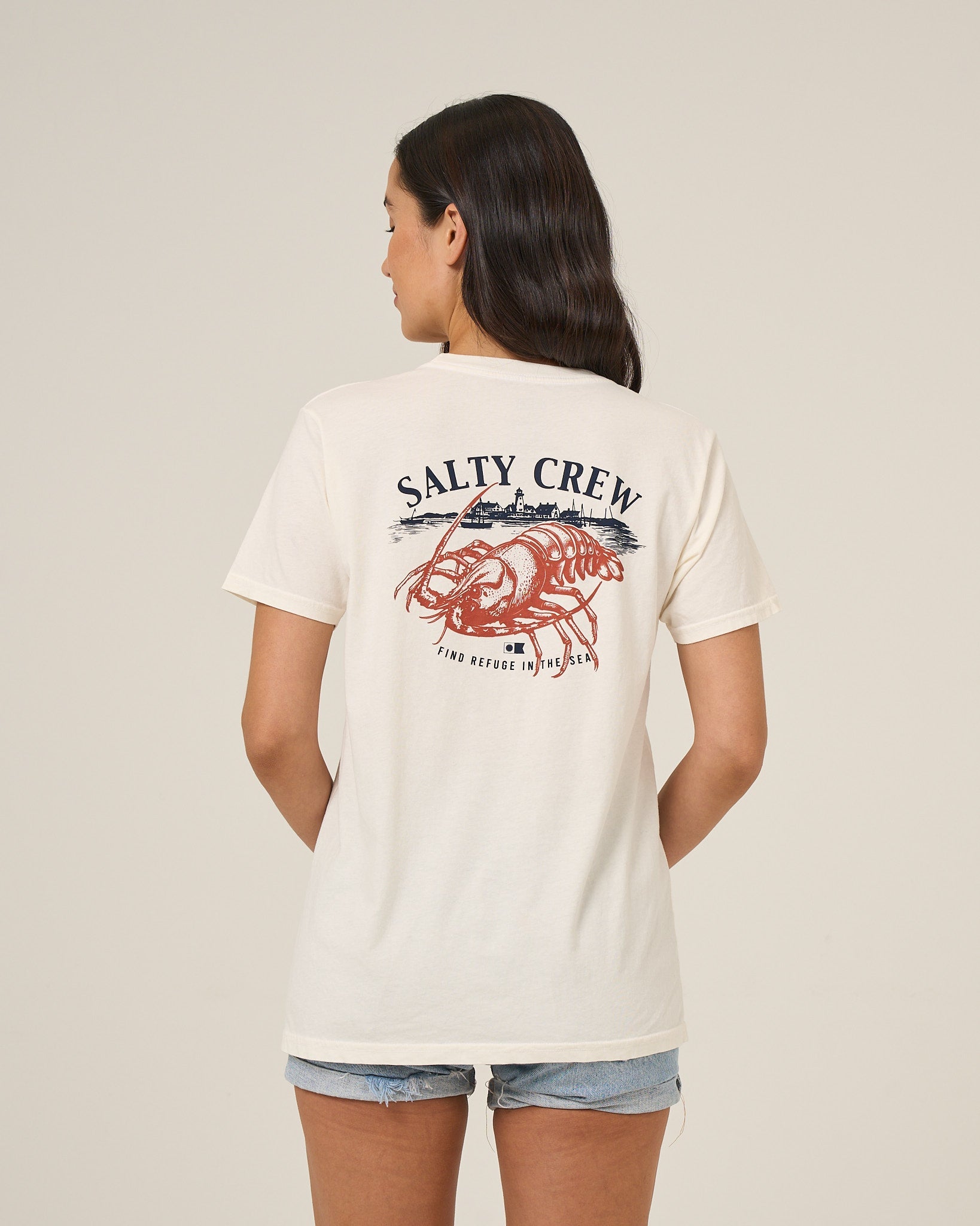 Salty Crew AMERICAN CATCH BF TEE