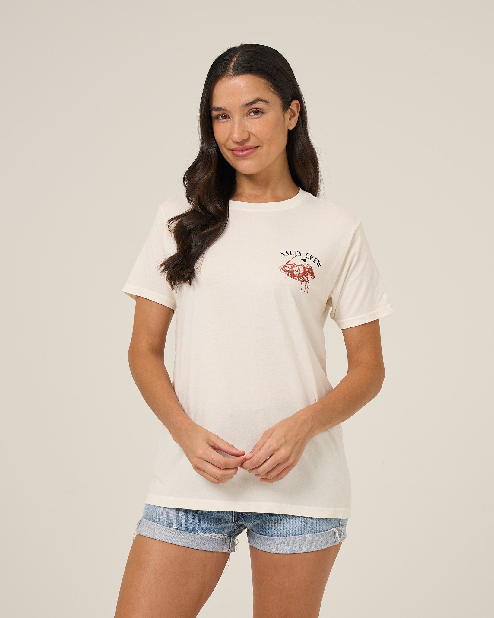 Salty Crew AMERICAN CATCH BF TEE