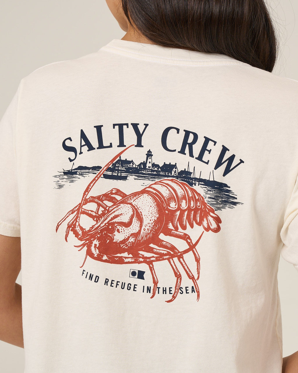 Salty Crew AMERICAN CATCH BF TEE