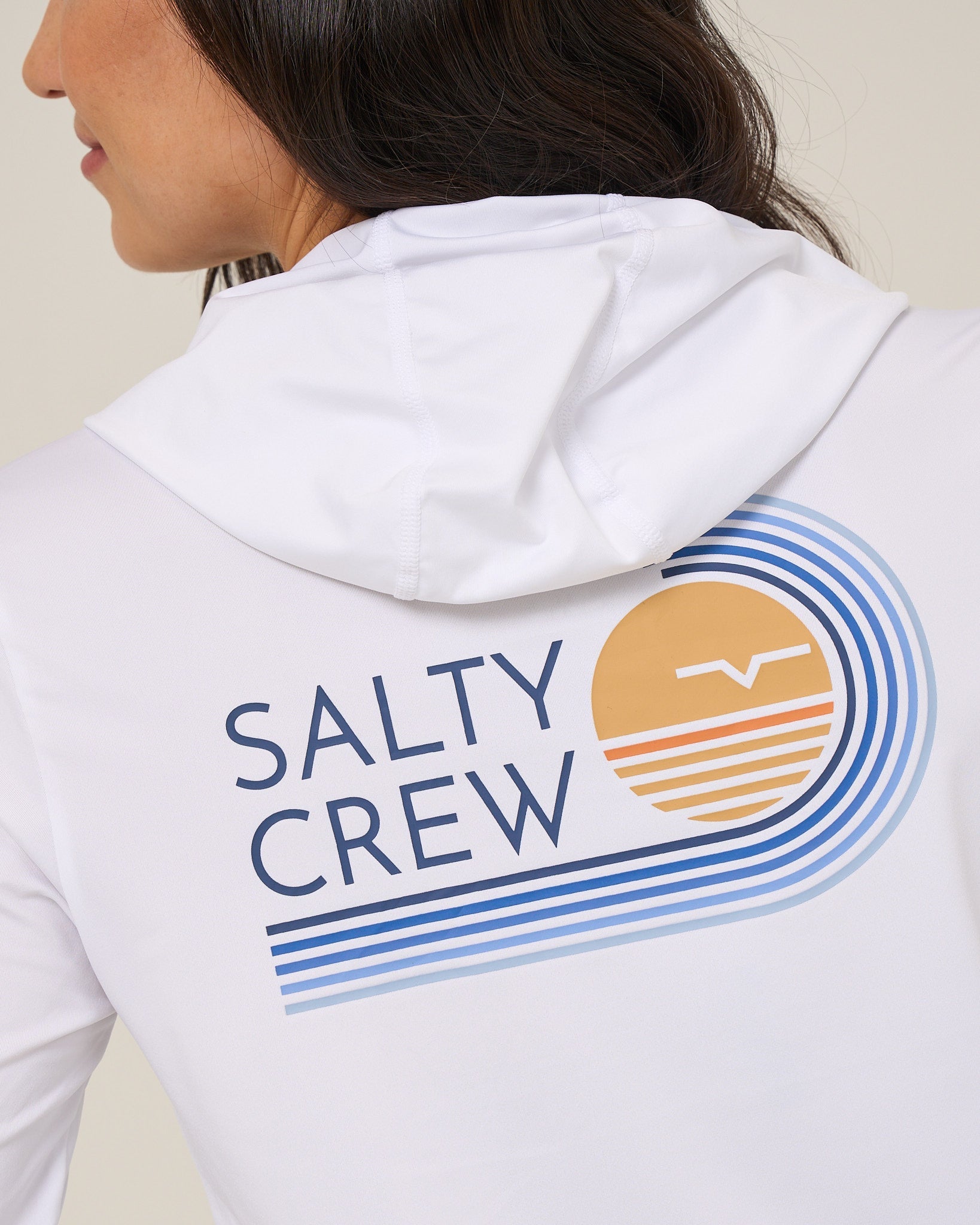 Salty Crew OMBRE WAVE HOOD SUNSHIRT