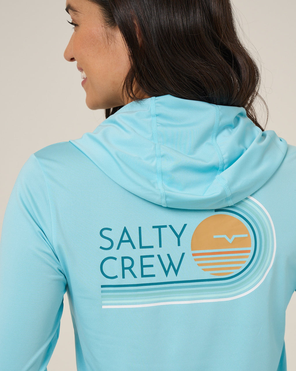 Salty Crew OMBRE WAVE HOOD SUNSHIRT