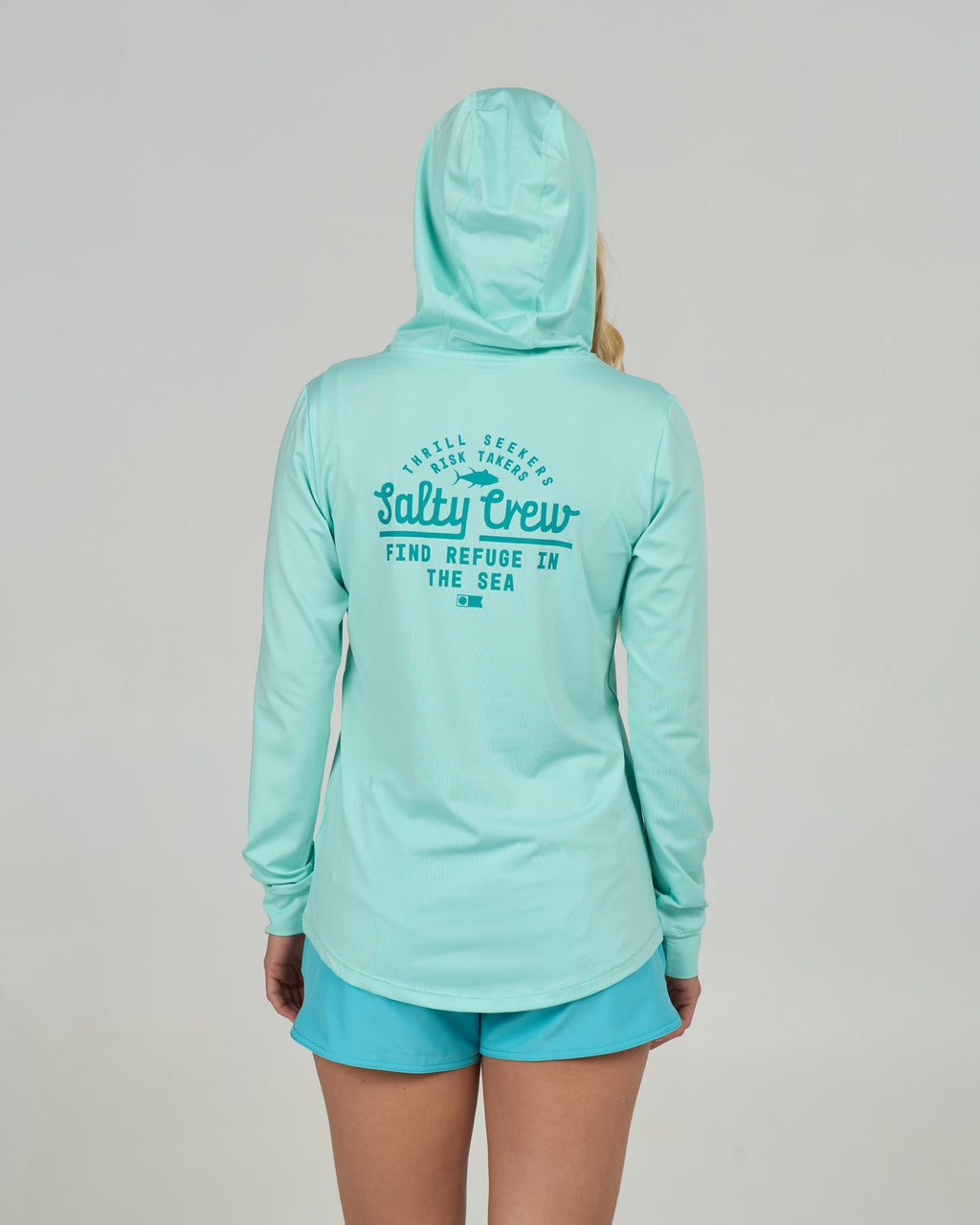 Salty Crew SCRIPTED HOODED SUNSHIRT