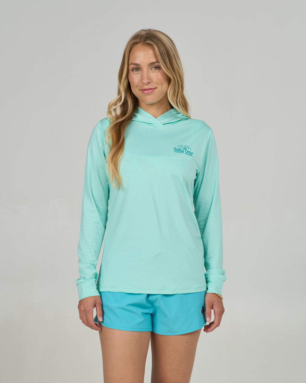 Salty Crew SCRIPTED HOODED SUNSHIRT