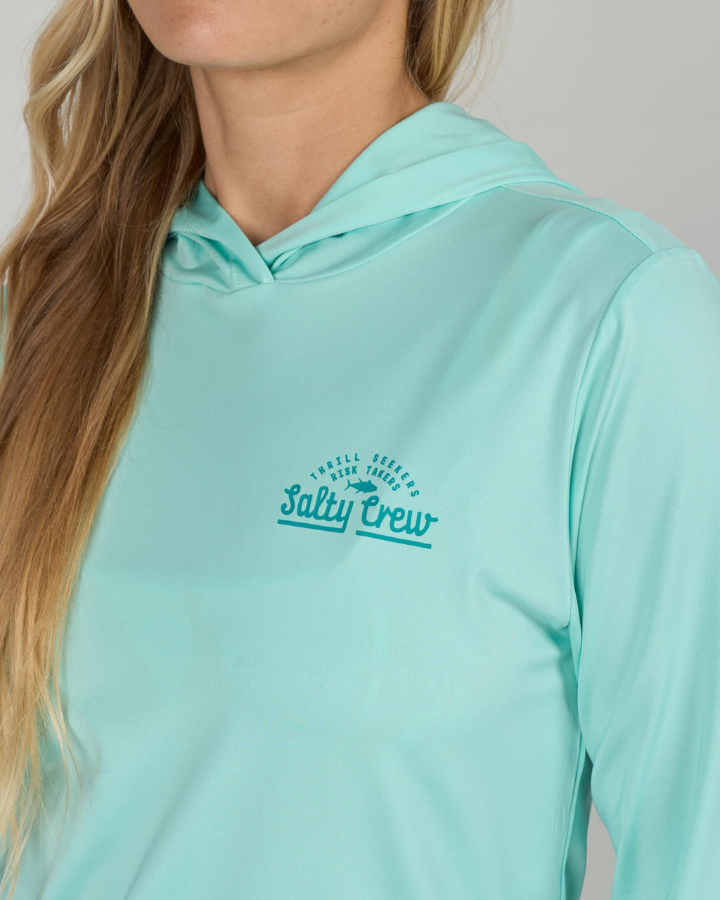 Salty Crew SCRIPTED HOODED SUNSHIRT