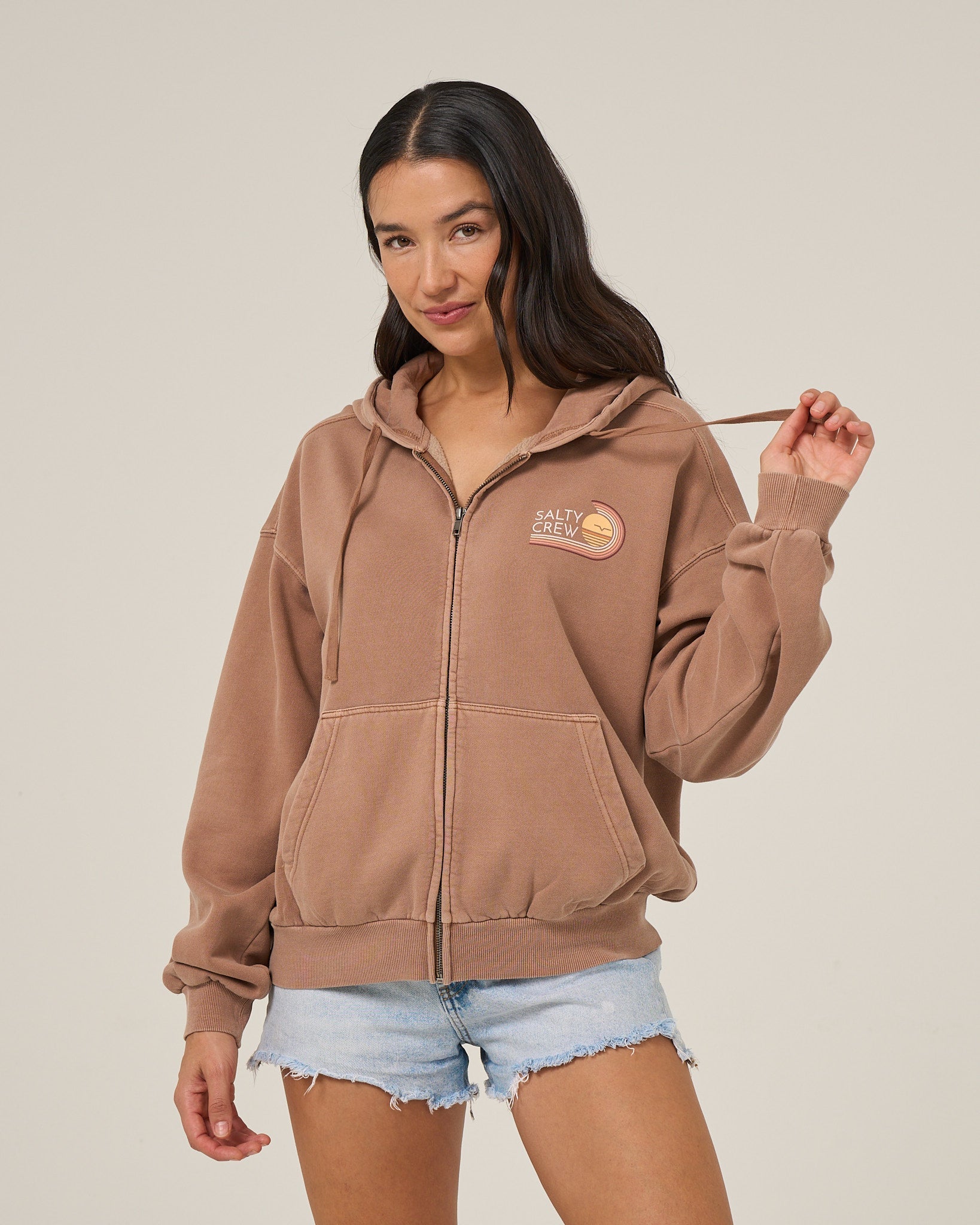 Salty Crew OMBRE WAVE HOODED ZIP