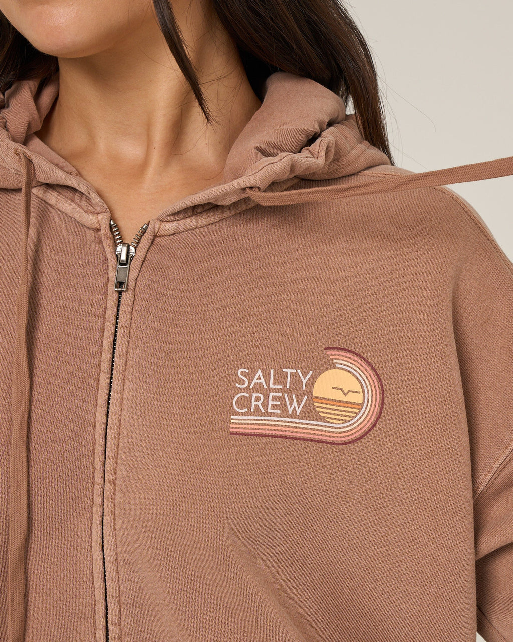 Salty Crew OMBRE WAVE HOODED ZIP