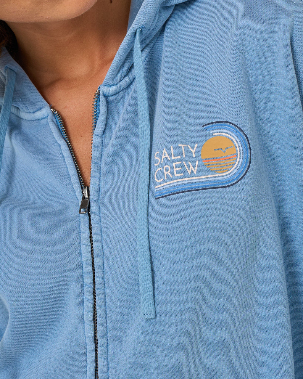 Salty Crew OMBRE WAVE HOODED ZIP
