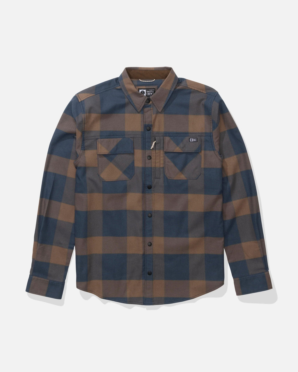 Salty Crew FATHOM LS TECH FLANNEL