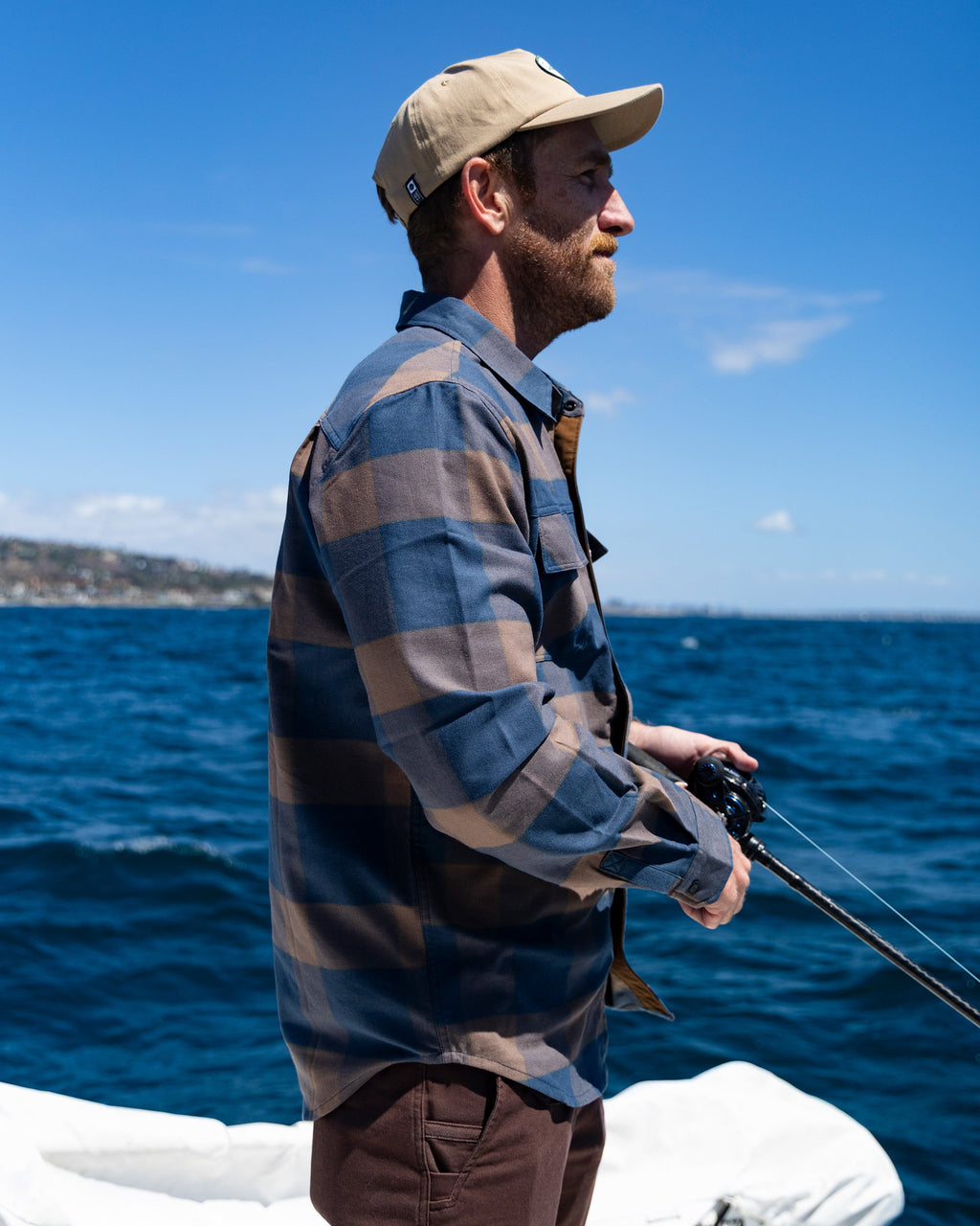 Salty Crew FATHOM LS TECH FLANNEL