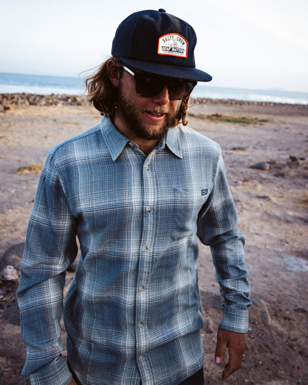 Salty Crew EARLY BIRD FLANNEL
