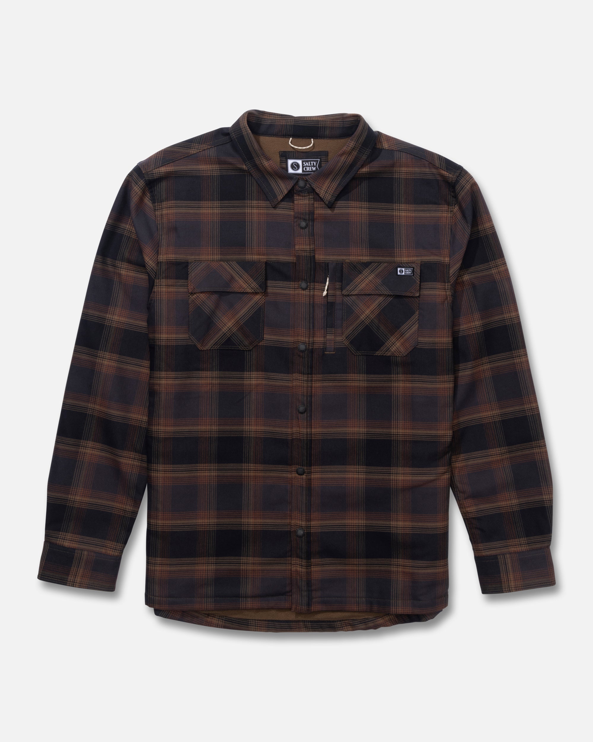 Salty Crew FATHOM LS TECH SHACKET
