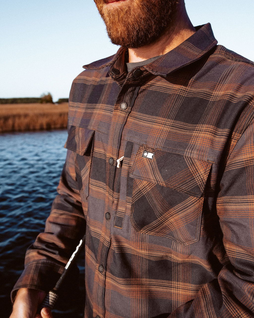 Salty Crew FATHOM LS TECH SHACKET