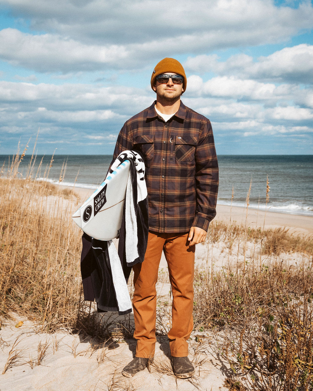 Salty Crew FATHOM LS TECH SHACKET