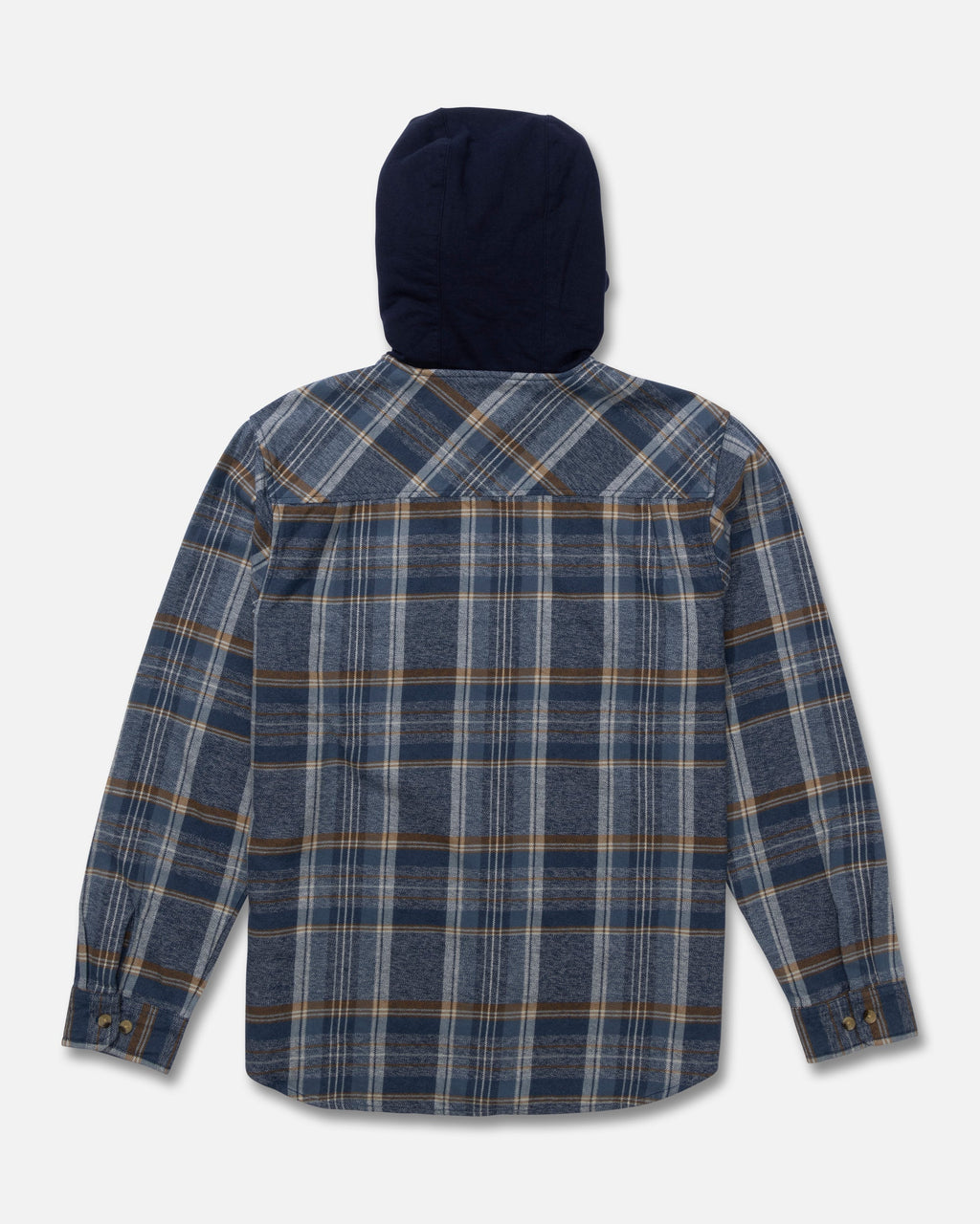 Salty Crew WHITEWASH HOODED FLANNEL