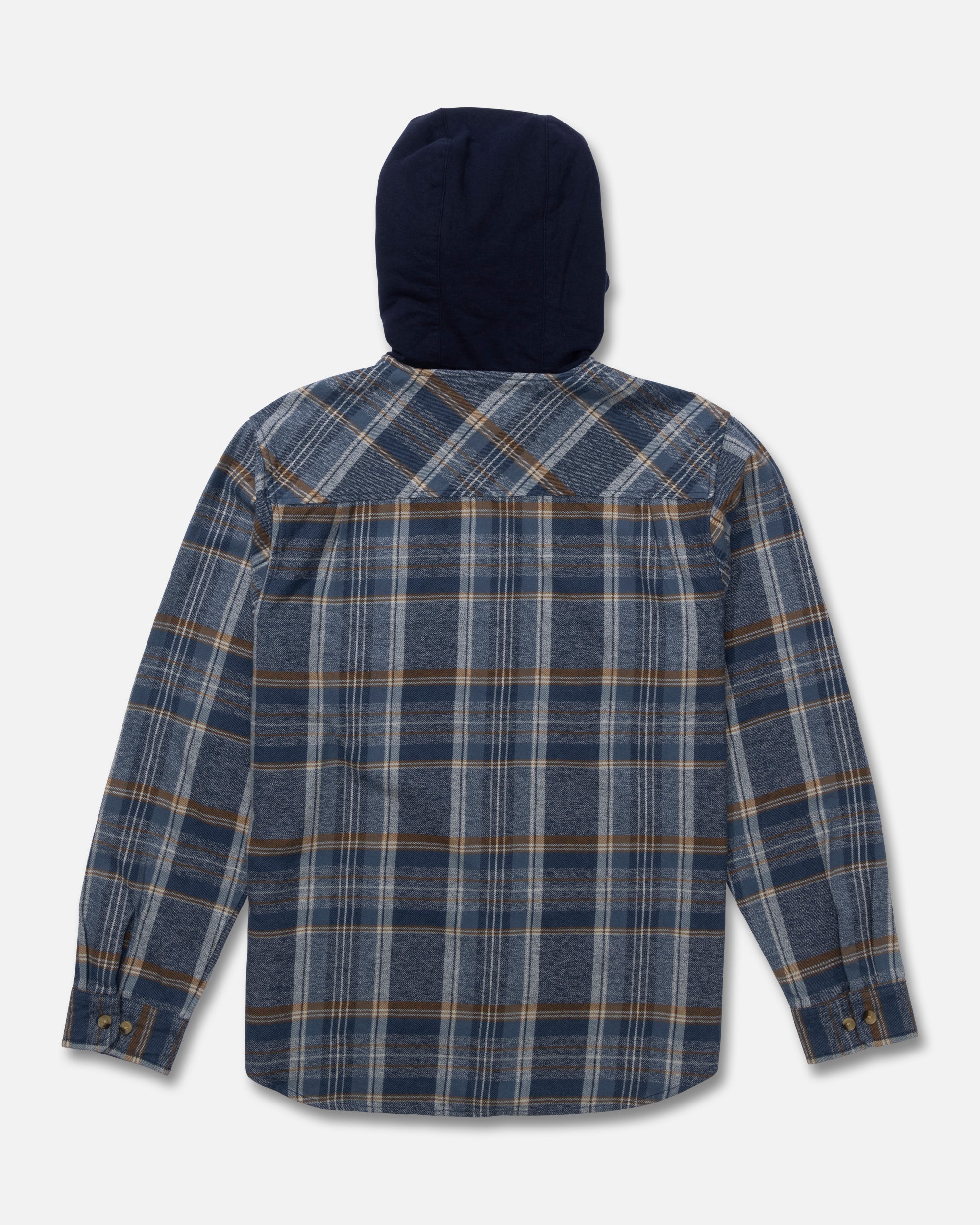 Salty Crew WHITEWASH HOODED FLANNEL