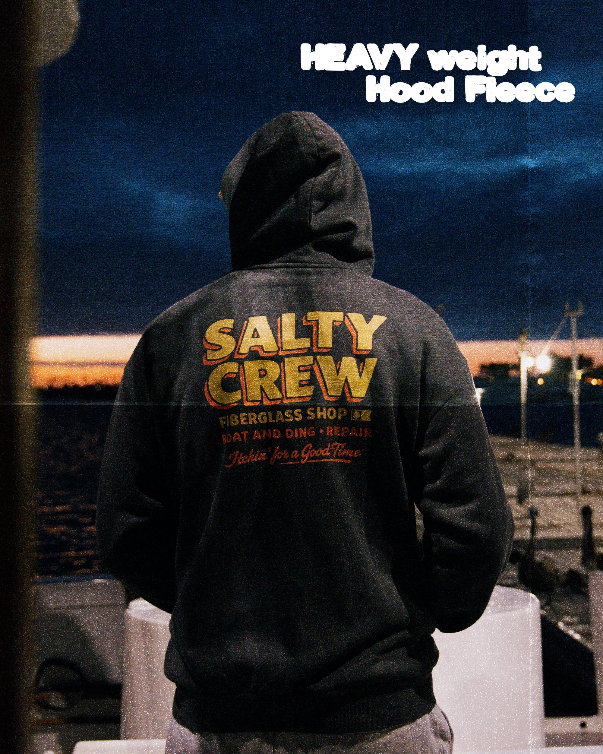 Salty Crew DECKHAND FIBERGLASS FLEECE