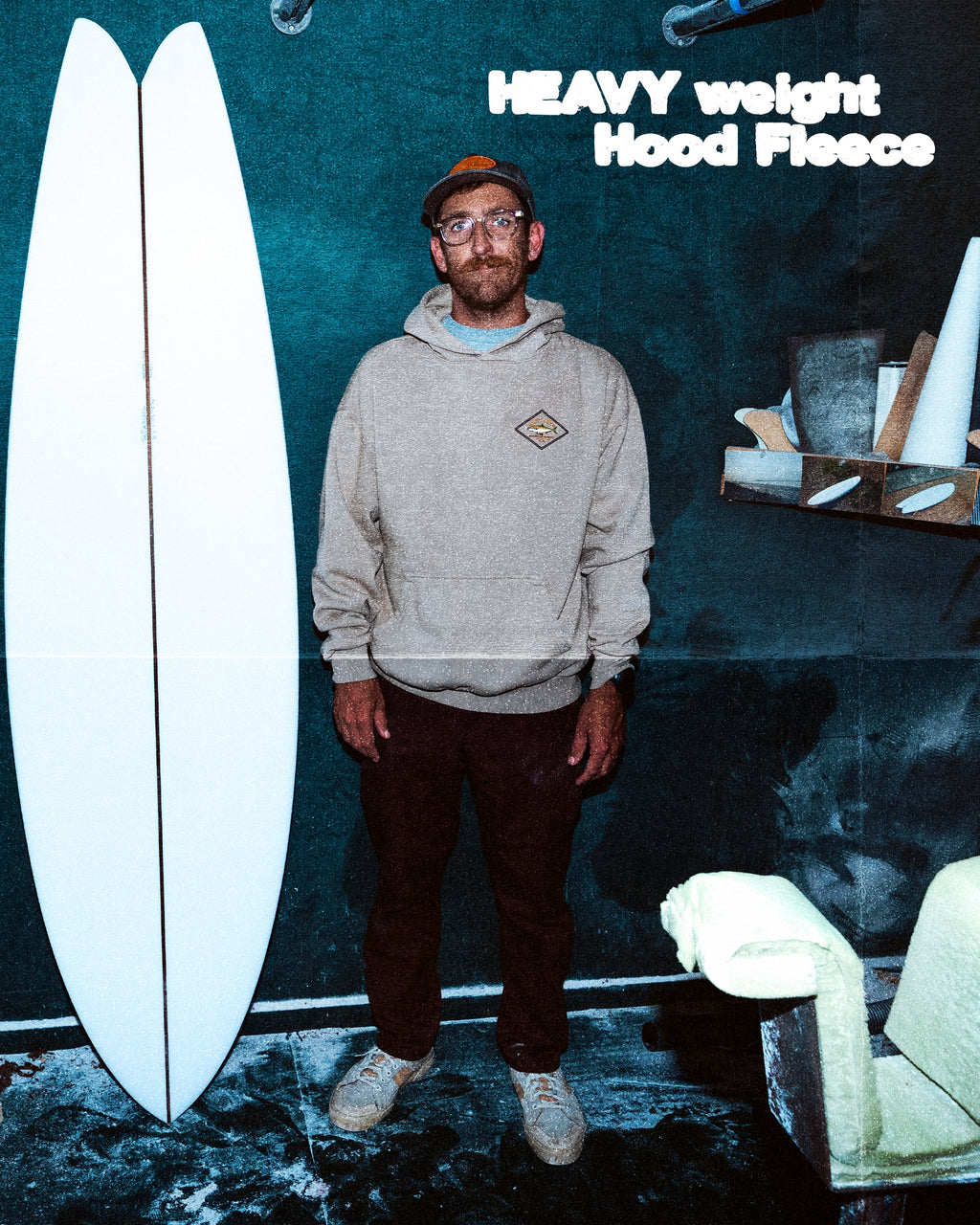Salty Crew DECKHAND YELLOWTAIL FLEECE
