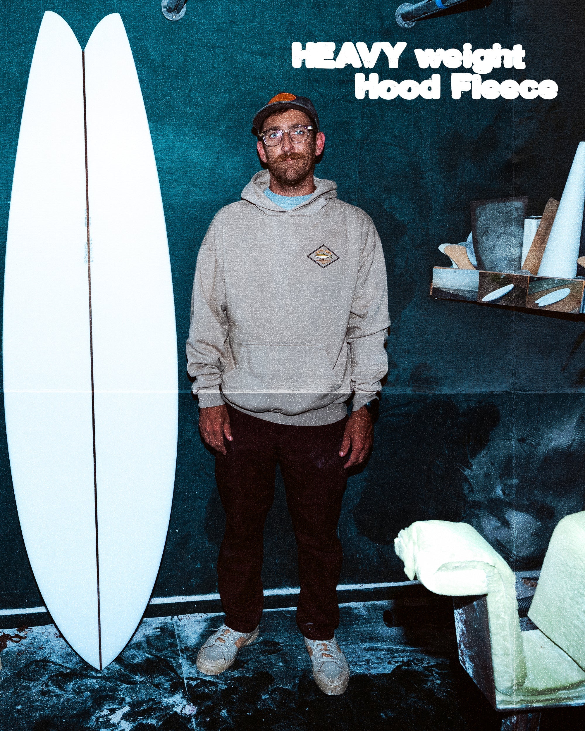 Salty Crew DECKHAND YELLOWTAIL FLEECE