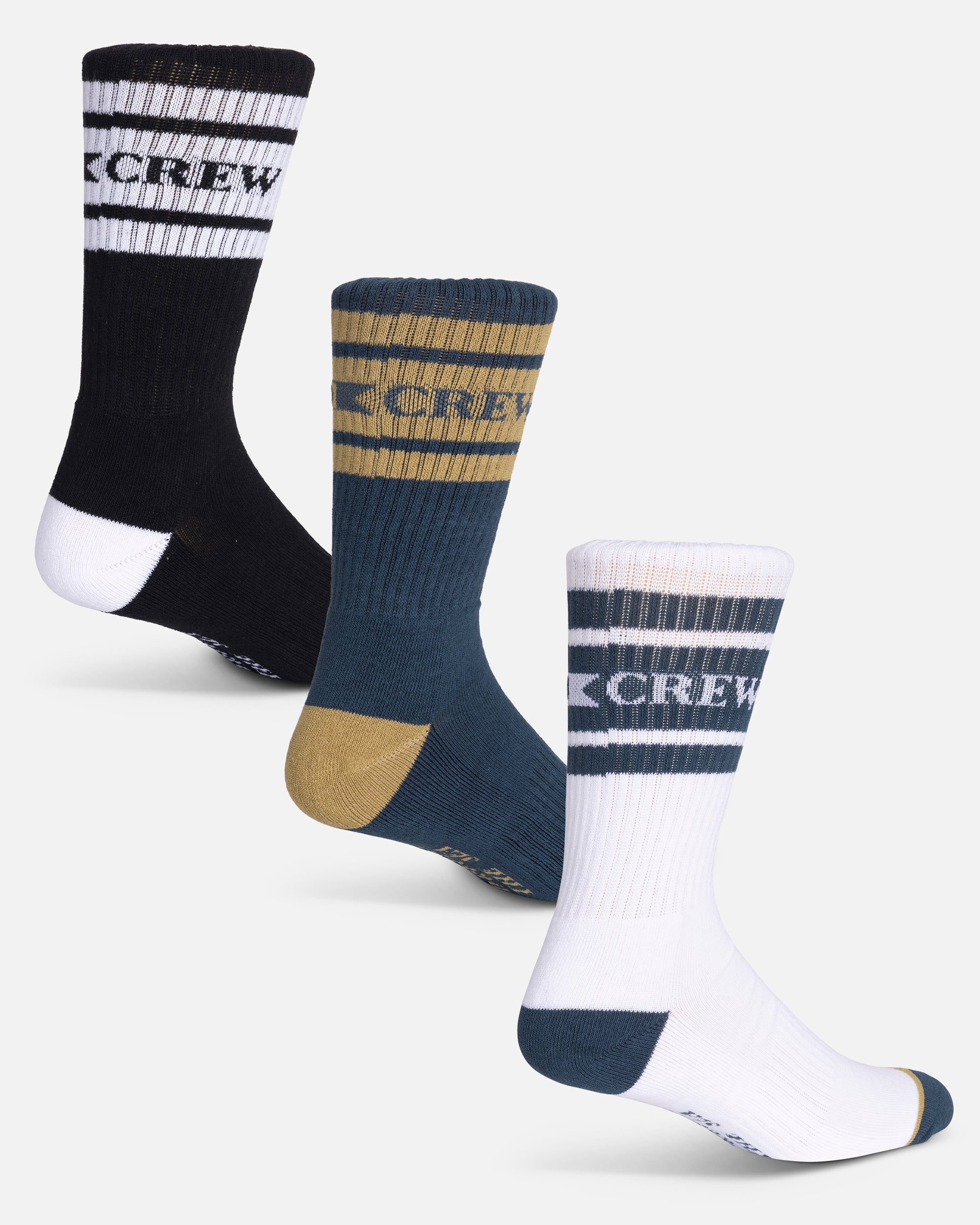 Salty Crew FLAGSHIP 3 PACK SOCK