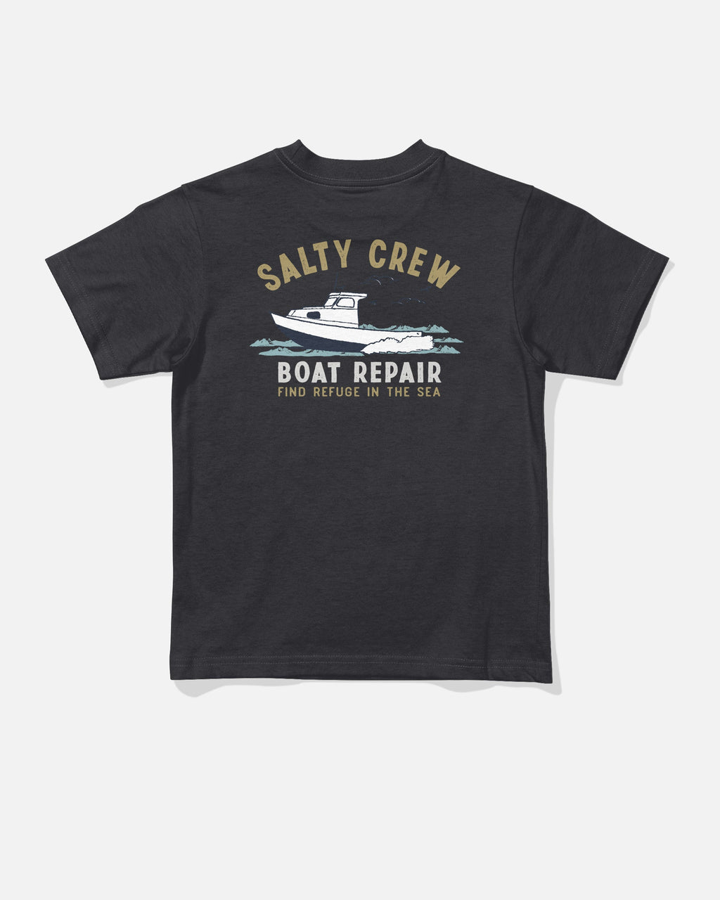 Salty Crew BOAT REPAIR TDDLR SS TEE