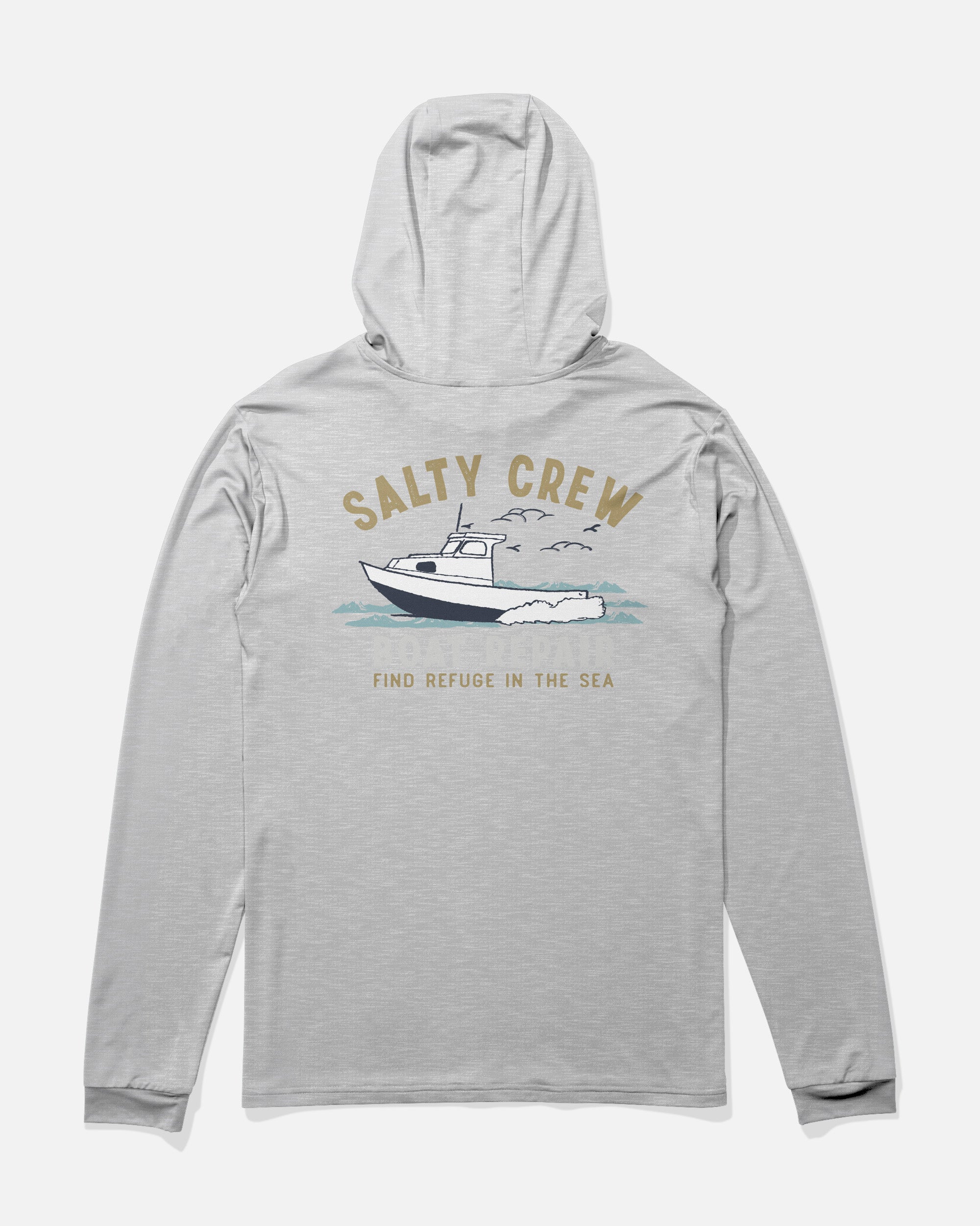 Salty Crew BOAT REPAIR BOYS HOOD SUNSHRT