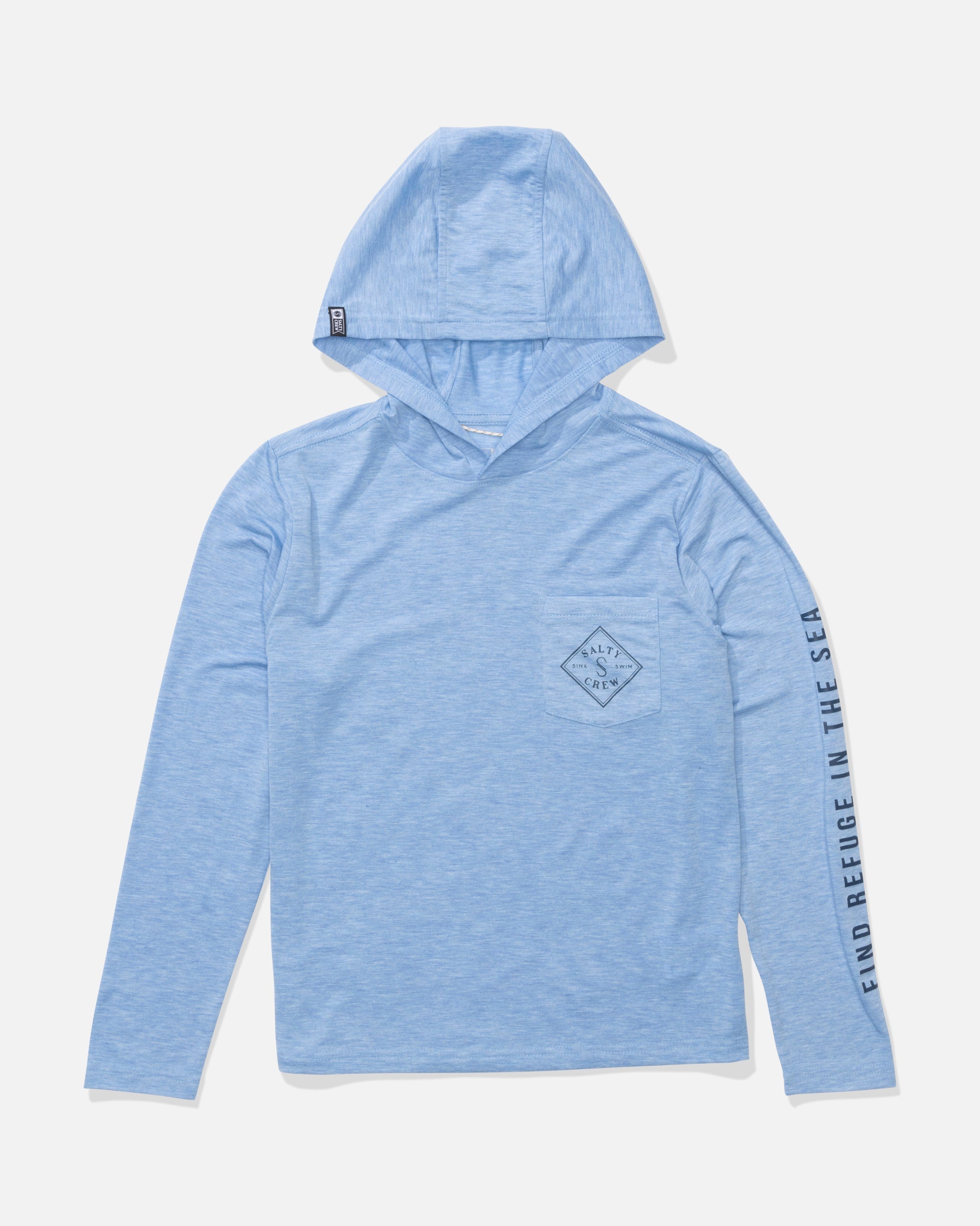 Salty Crew TIPPET BOYS HOOD TECH TEE