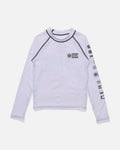 Salty Crew ALPHA BOYS LS RASHGAURD