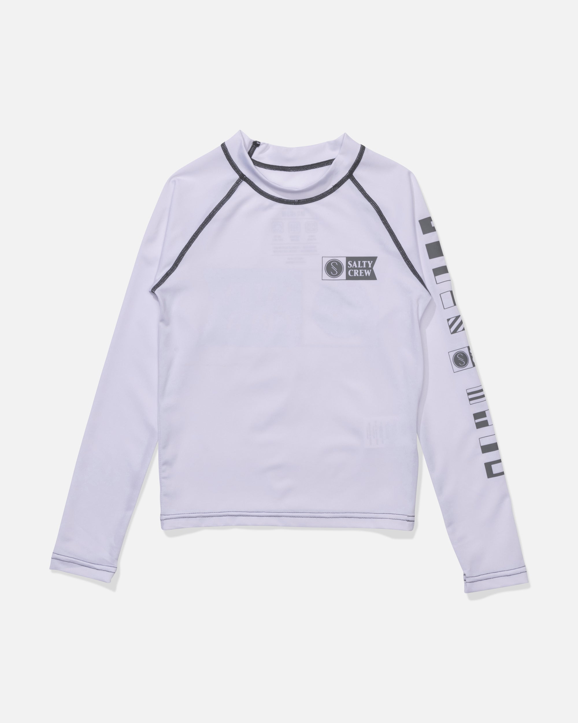 Salty Crew ALPHA BOYS LS RASHGAURD
