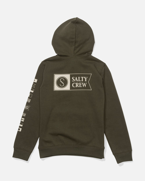Salty Crew ALPHA CLR BLCK BOY FLEECE