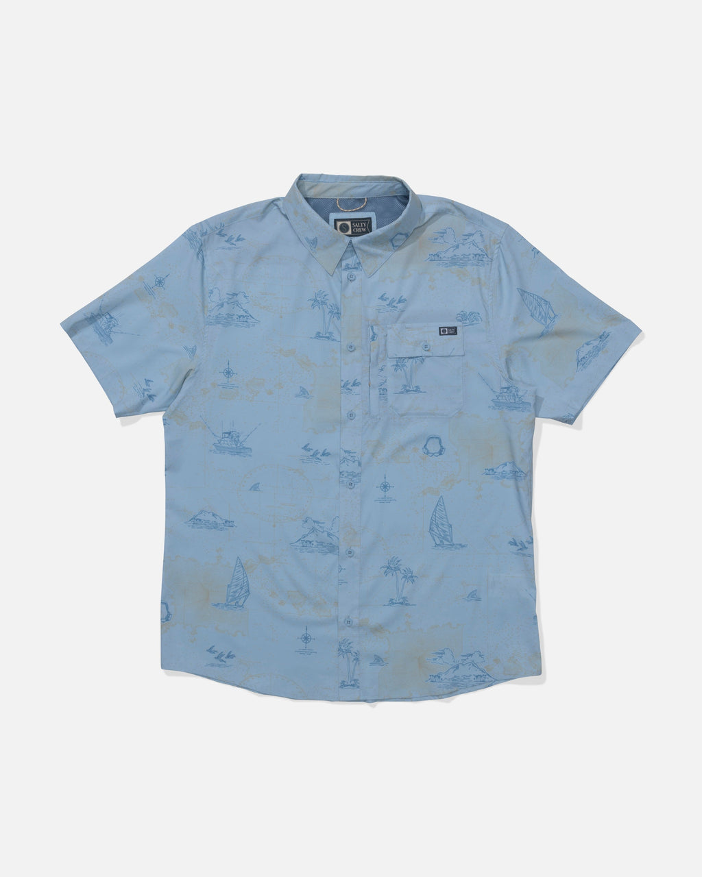 Salty Crew FLAGSHIP UV BUTTON UP