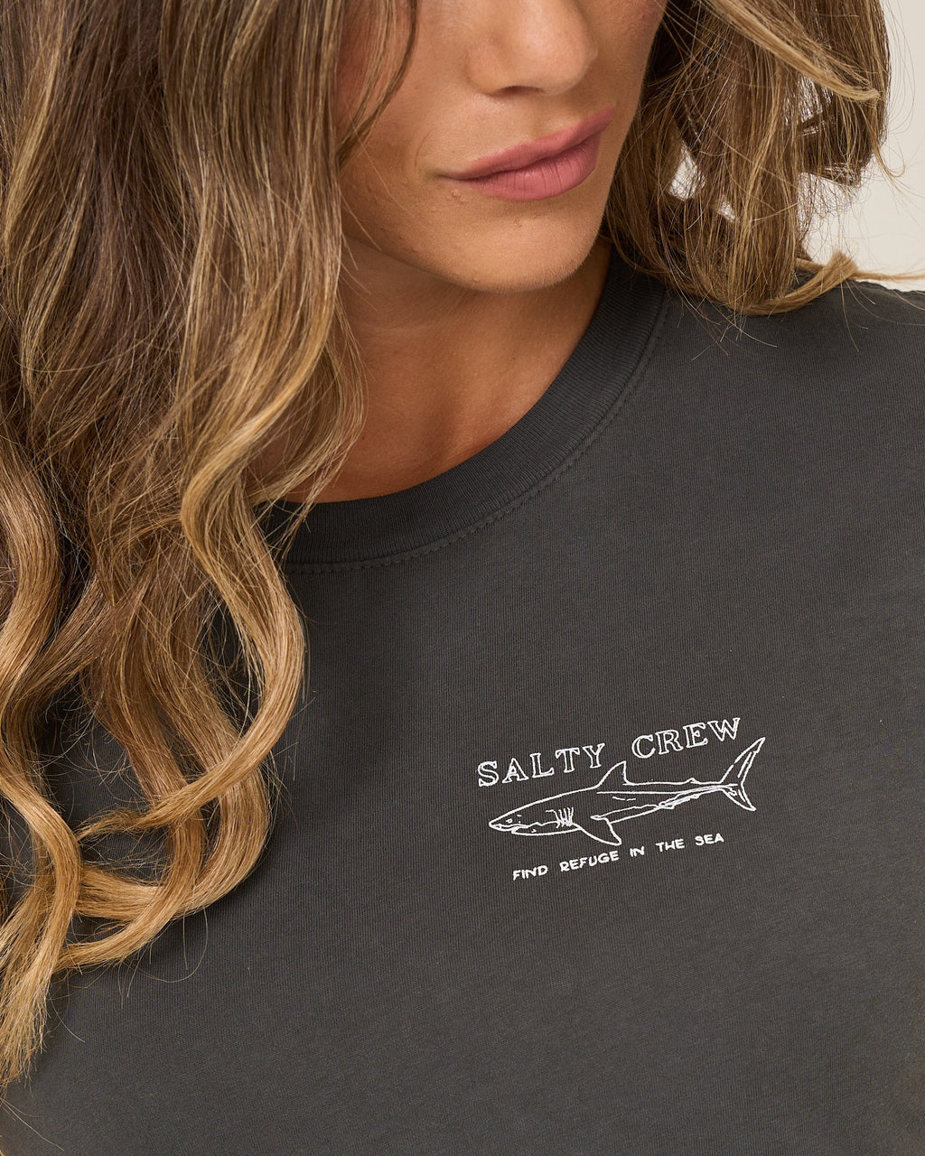 Salty Crew SHARK ANATOMY MODERN TEE
