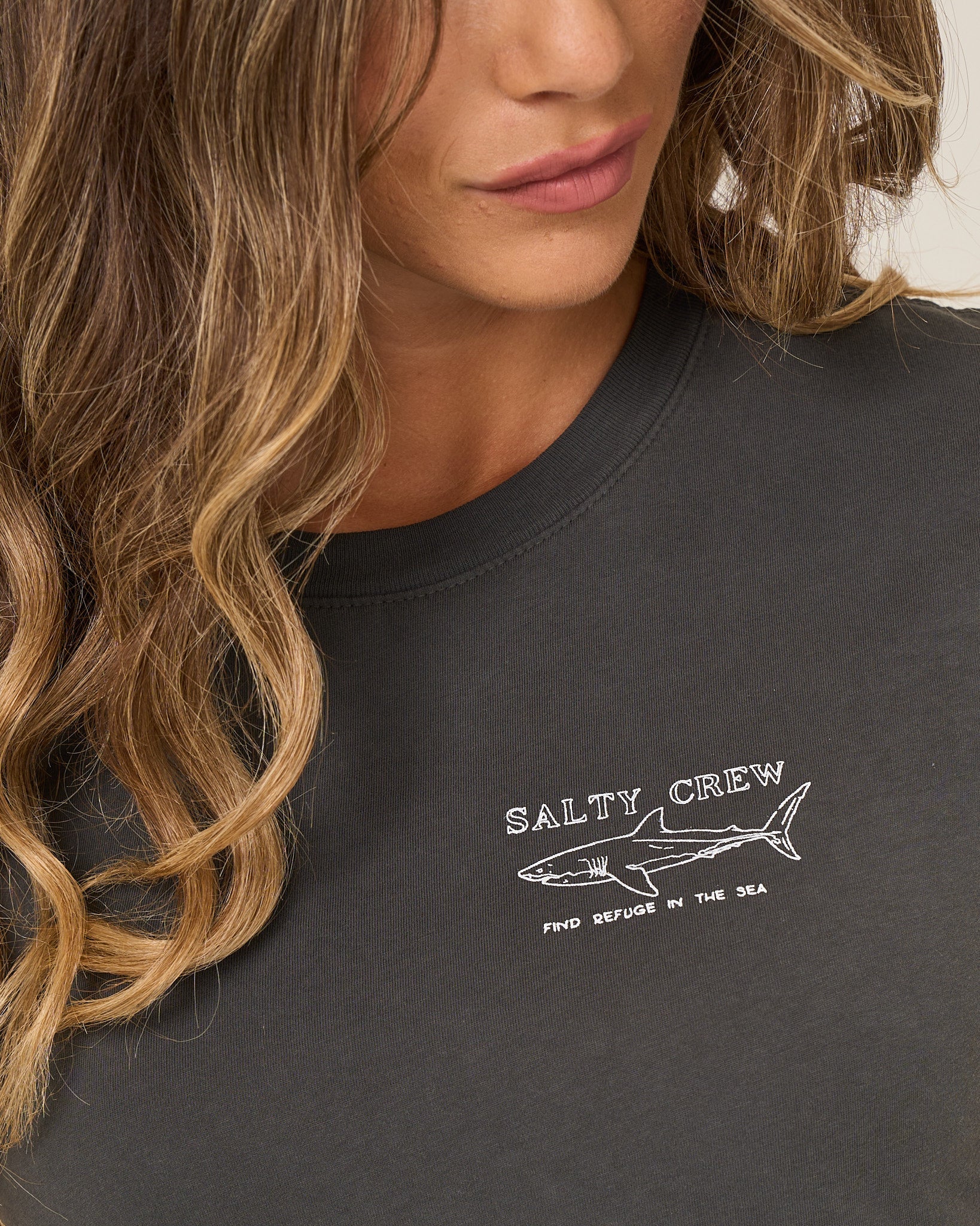 Salty Crew SHARK ANATOMY MODERN TEE