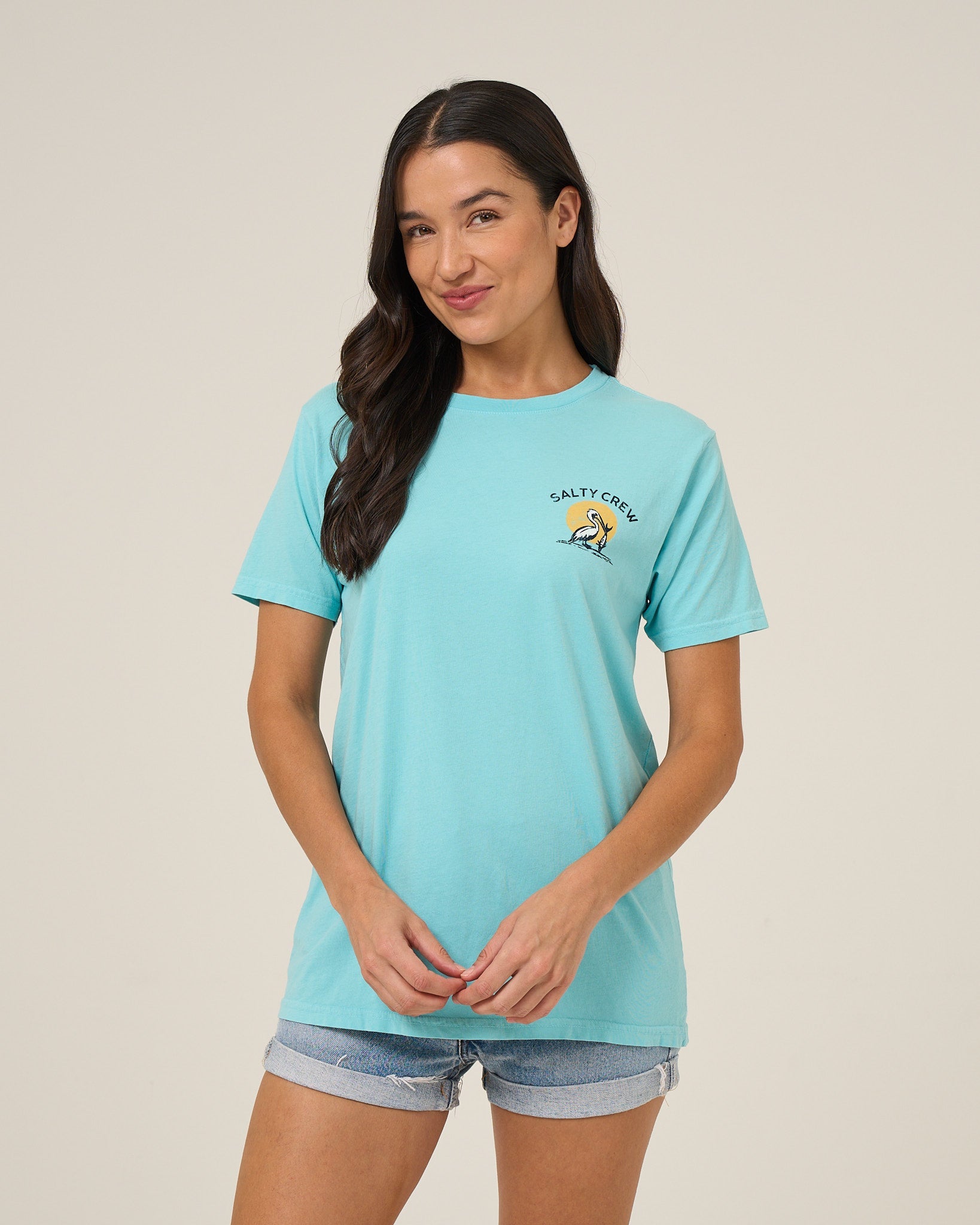 Salty Crew BEACH HUT BF TEE