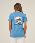 Salty Crew FISH STAMP BF TEE