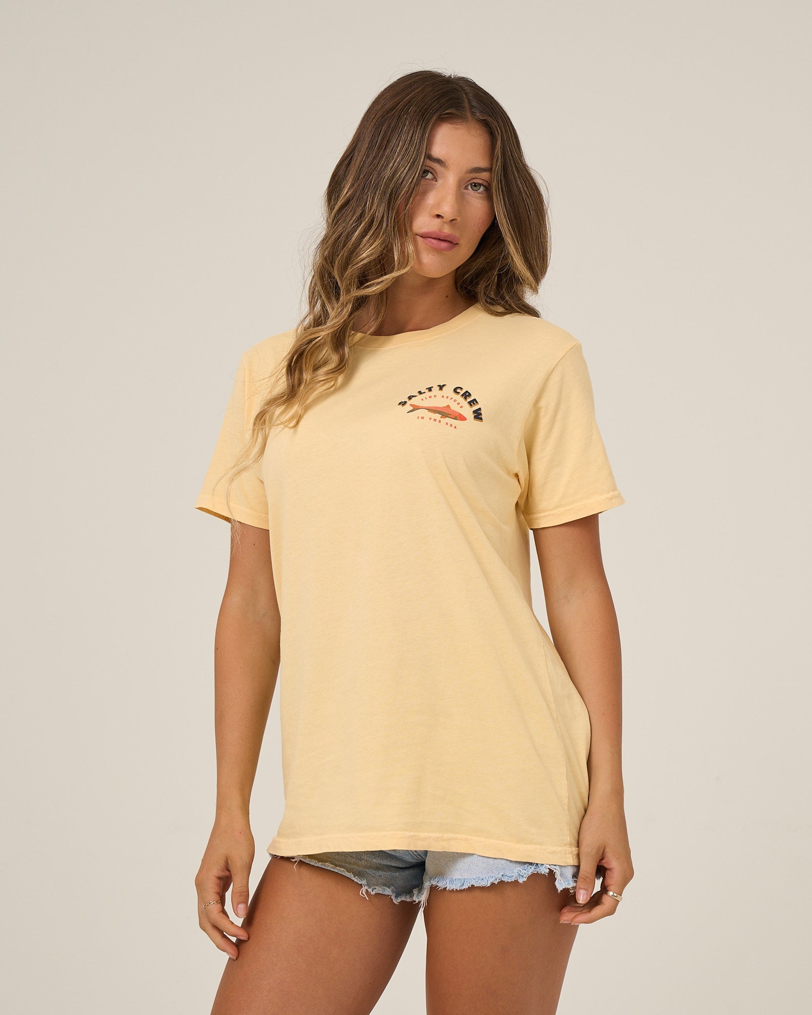 Salty Crew SALTY SARDINE BF TEE