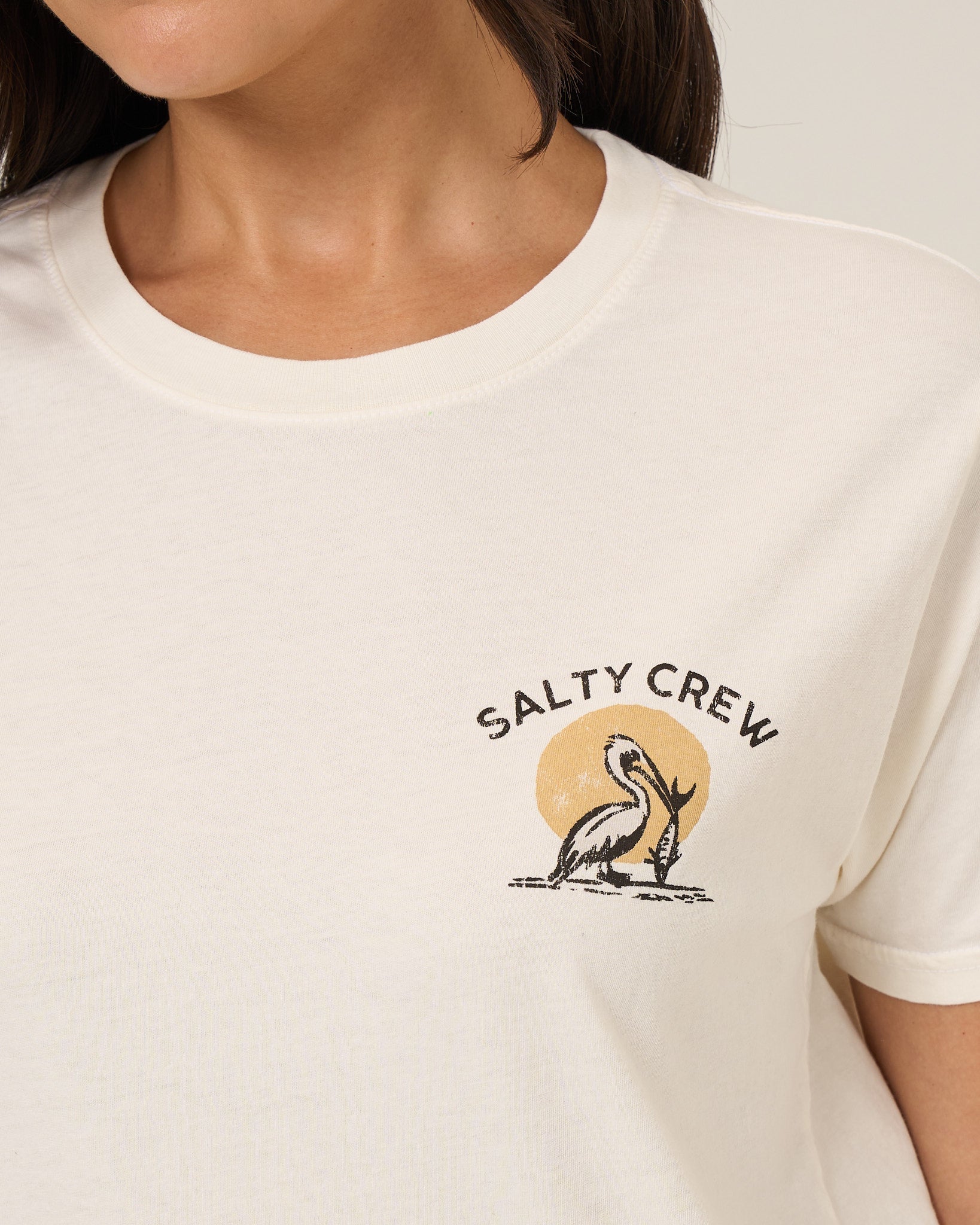 Salty Crew BEACH HUT BF TEE