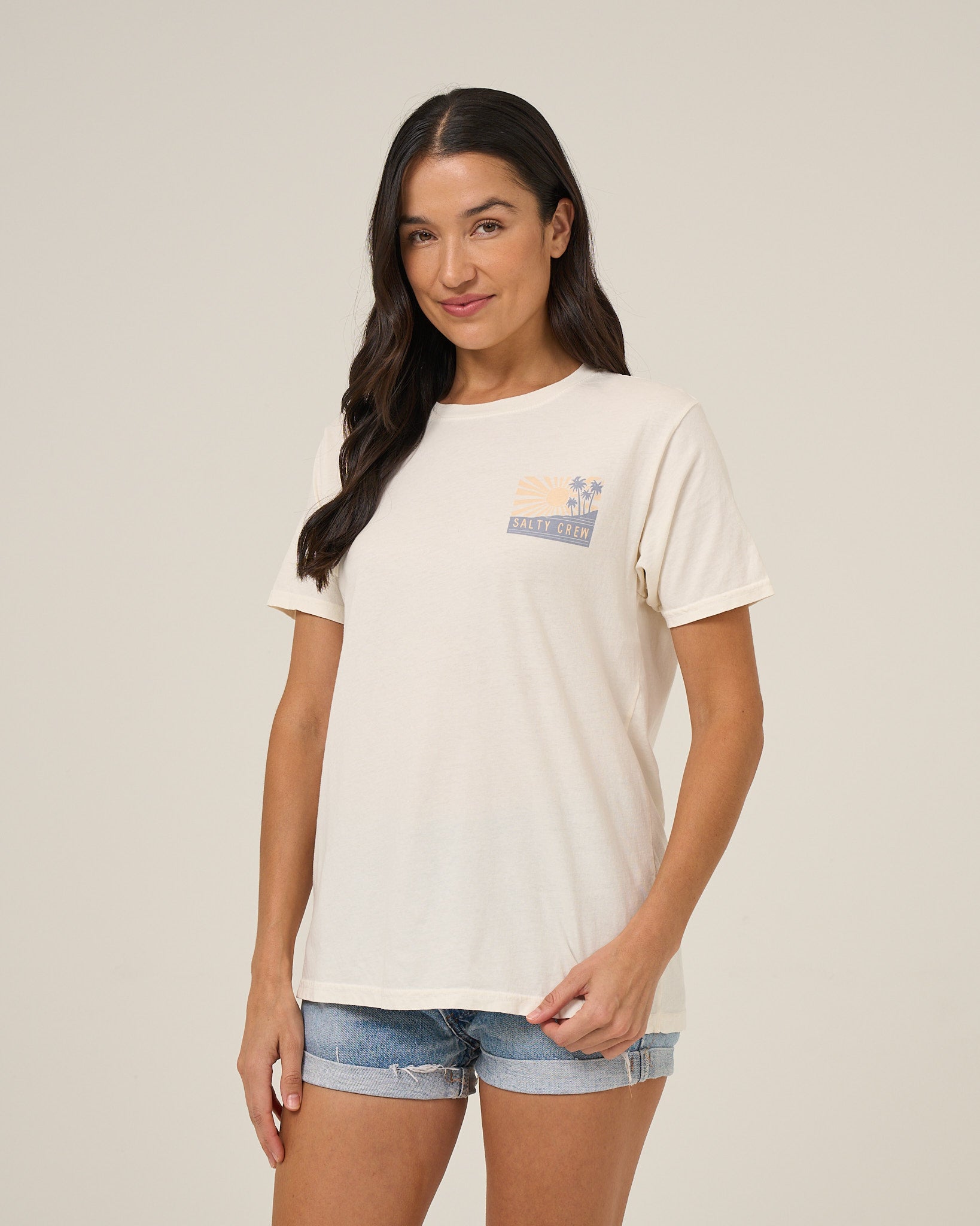 Salty Crew RISE AND SMILE BF TEE