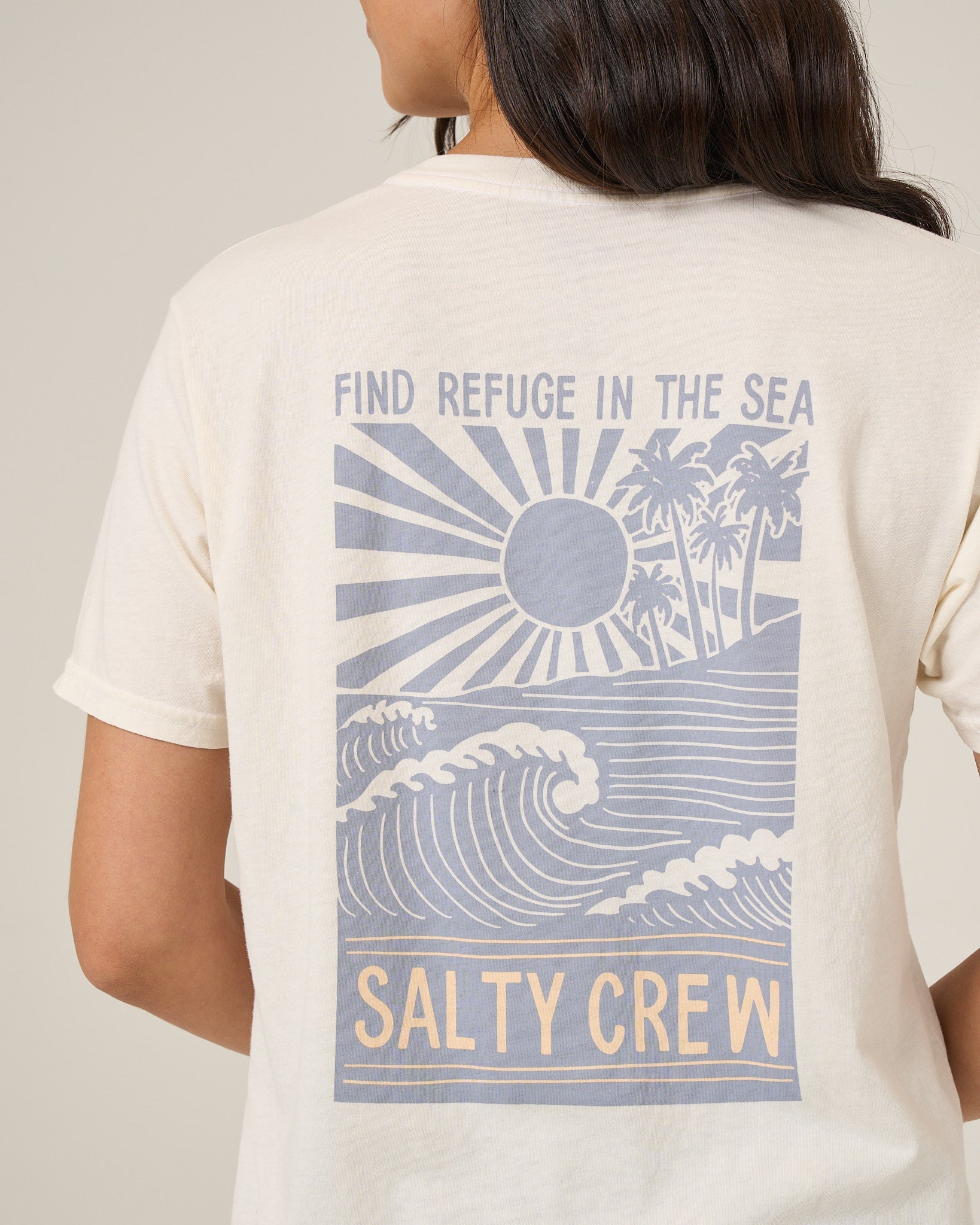 Salty Crew RISE AND SMILE BF TEE