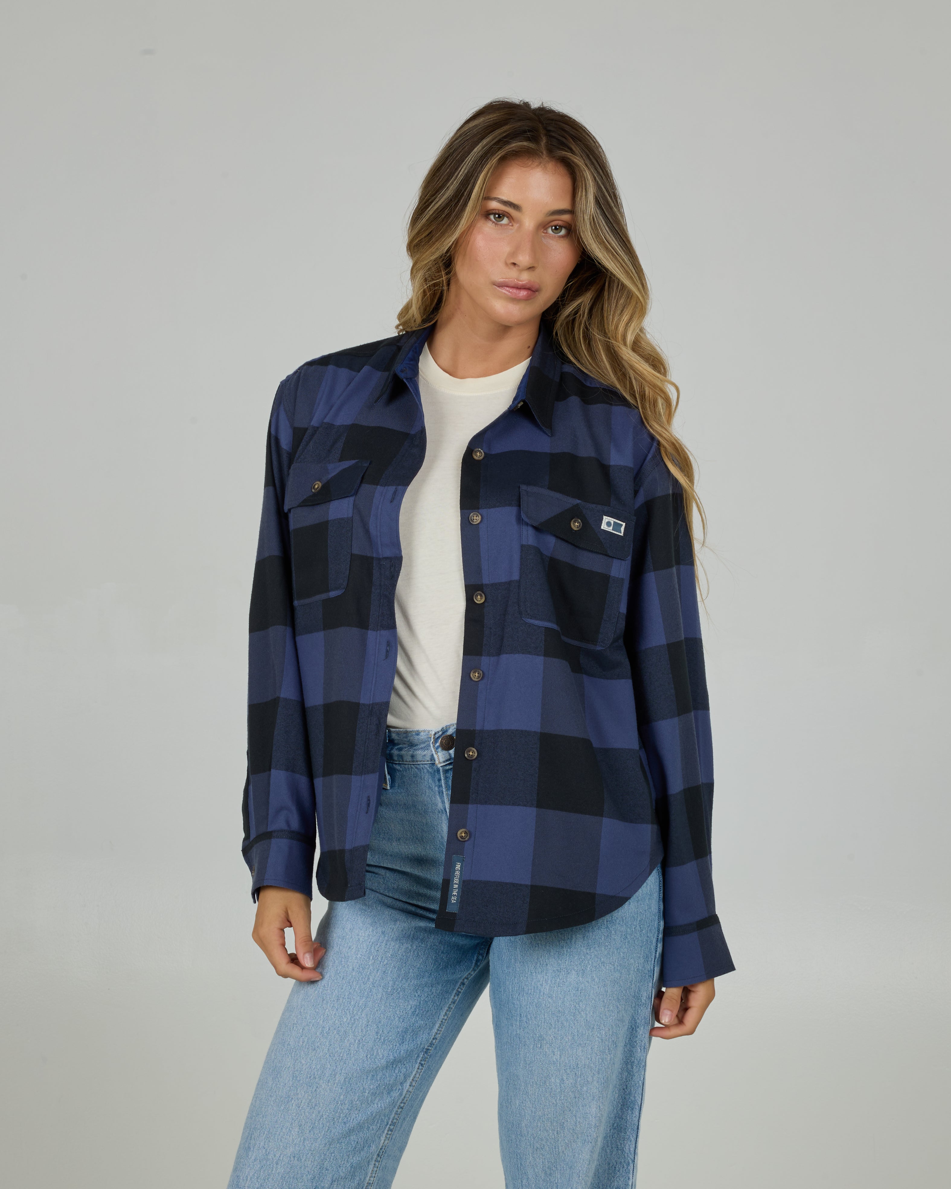 Salty Crew FATHOM FLANNEL