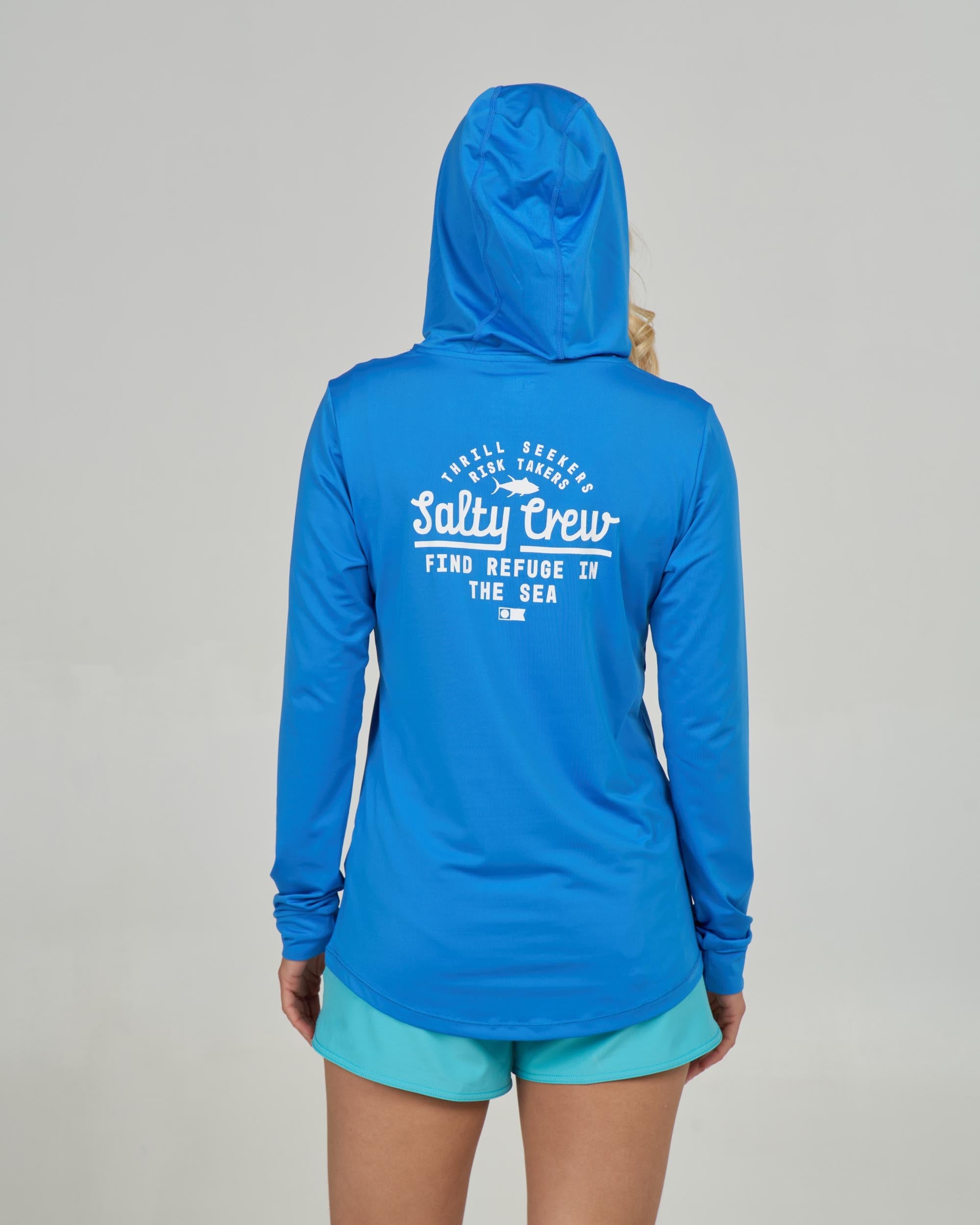 Salty Crew SCRIPTED HOODED SUNSHIRT