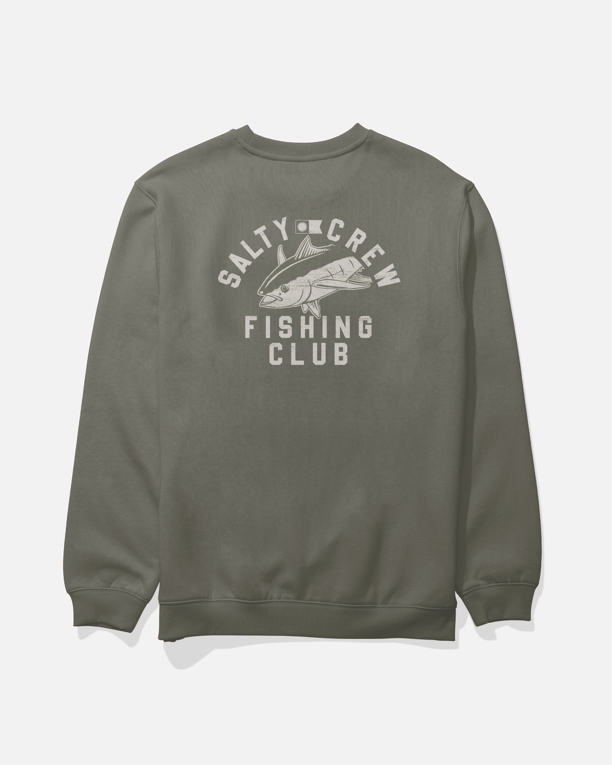 Salty Crew FISHING CLUB CREW FLEECE