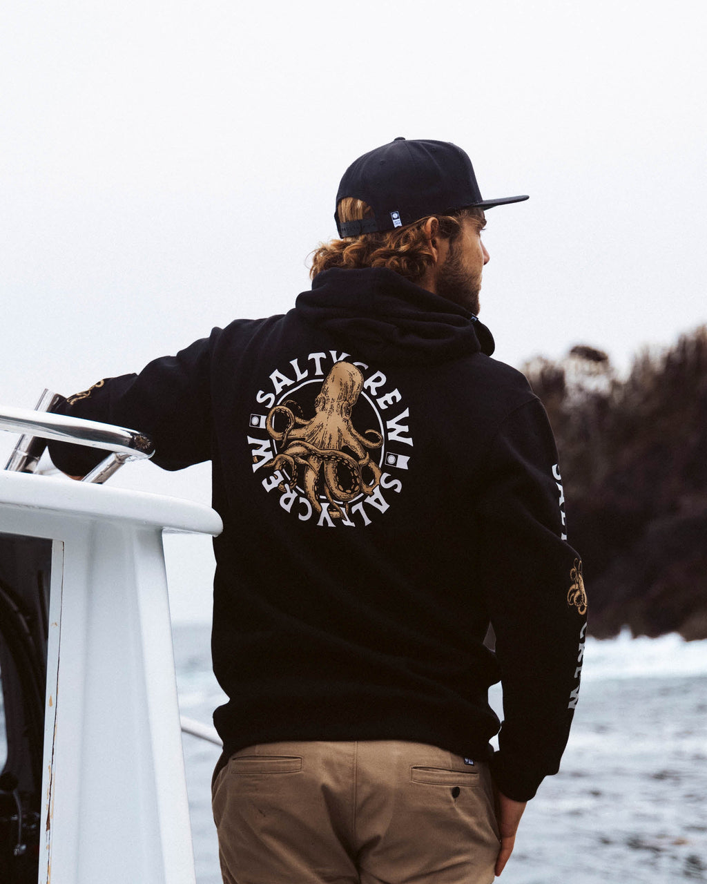 Salty Crew TENTACLES HOODED FLEECE