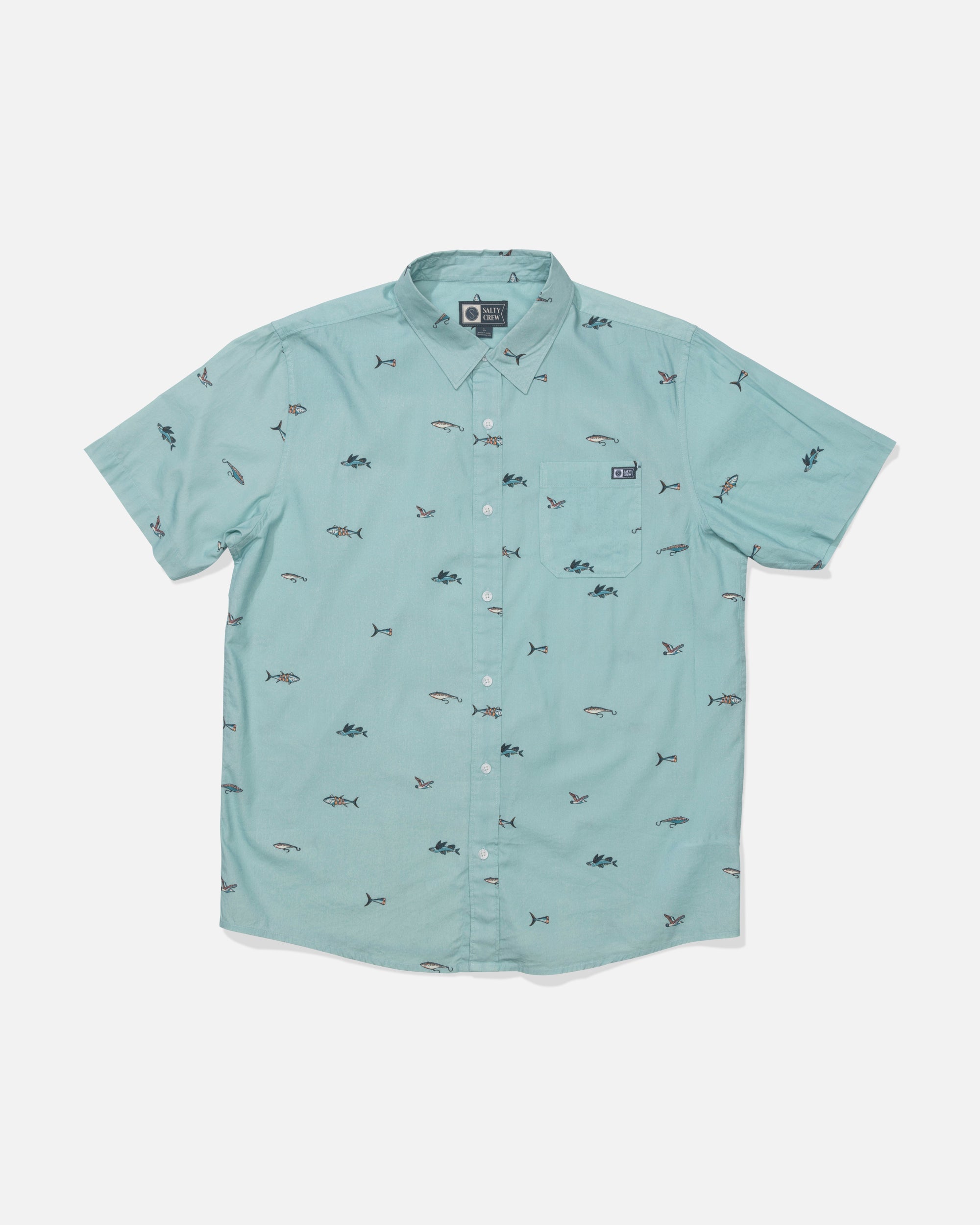 Salty Crew CREW SS BUTTON UP